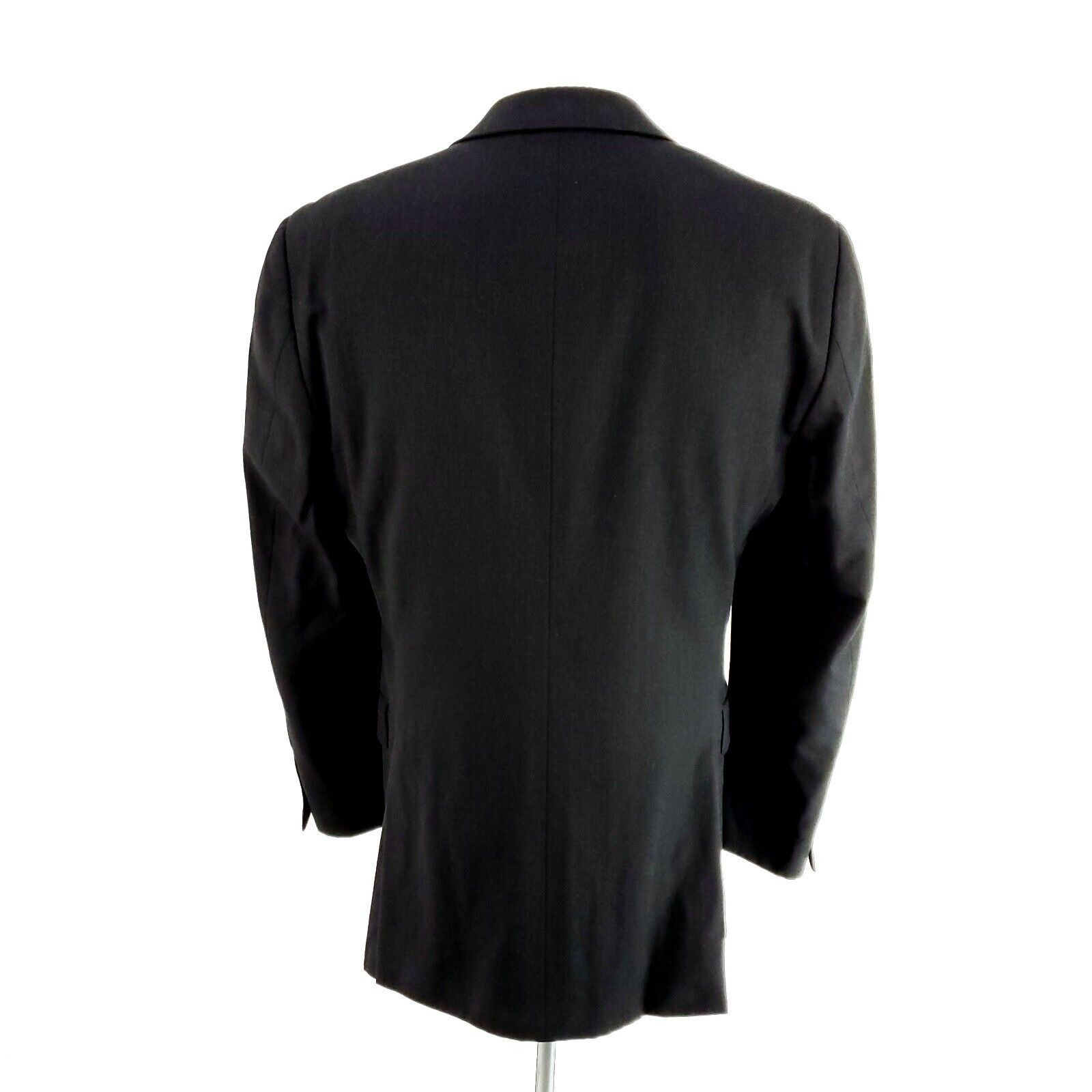 Pronto Uomo Pronto Uomo Platinum Wool 2 Button Blazer 38R Or Slim 40R Bl Size 38R - 5 Thumbnail