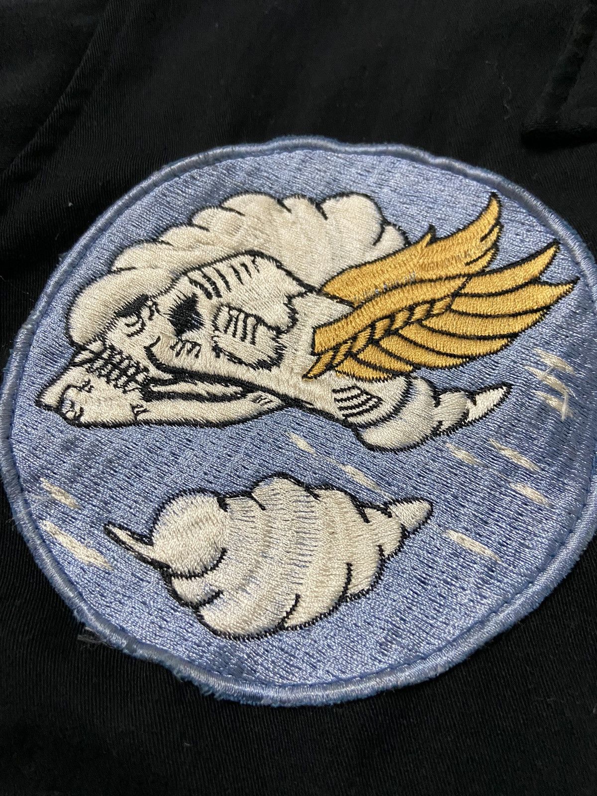 Tailor Toyo Vintage 90s Tailor Toyo Flying Skull Sukajan Embroidery Rare Size US M / EU 48-50 / 2 - 16 Thumbnail