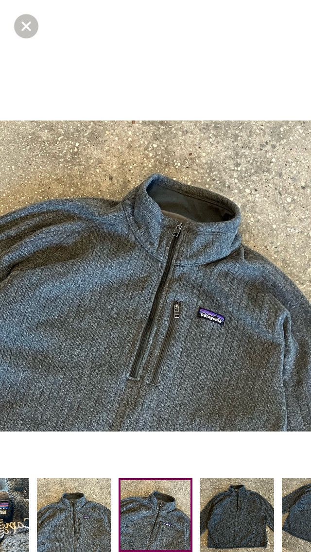 Patagonia Patagonia Men’s Better Sweater Rib Knit 1/4 Zip XL Size US XL / EU 56 / 4 - 12 Thumbnail