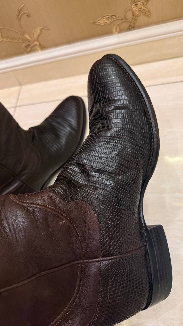 Tecovas TECOVAS THE NASH Lizard exotic Roper Boot Men Sz 11D Size US 11 / EU 44 - 8 Thumbnail