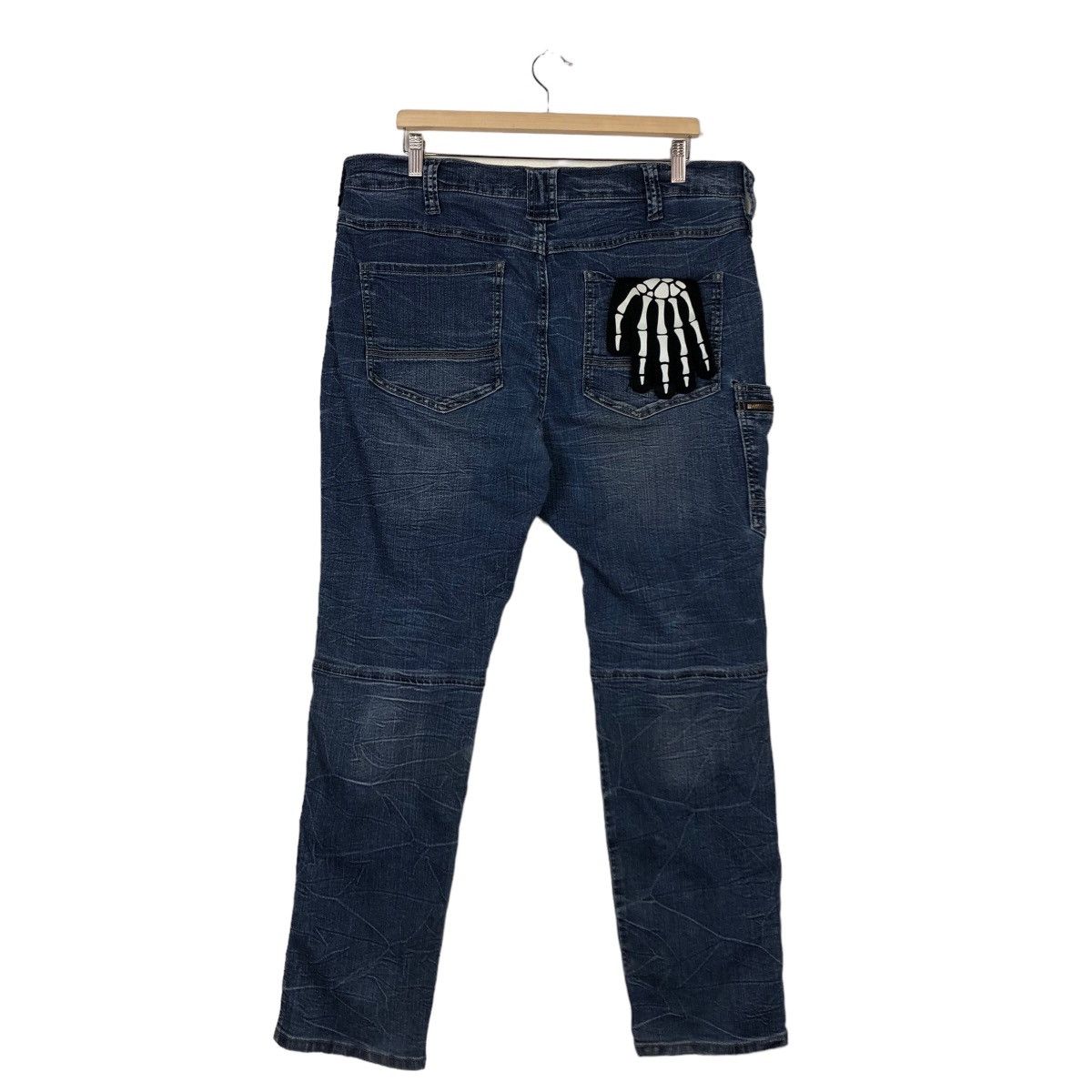 Hysteric Glamour 🔥Bush Pocket Cargo Denim Jeans Grancisco Japan Size US 36 / EU 52 - 6 Thumbnail