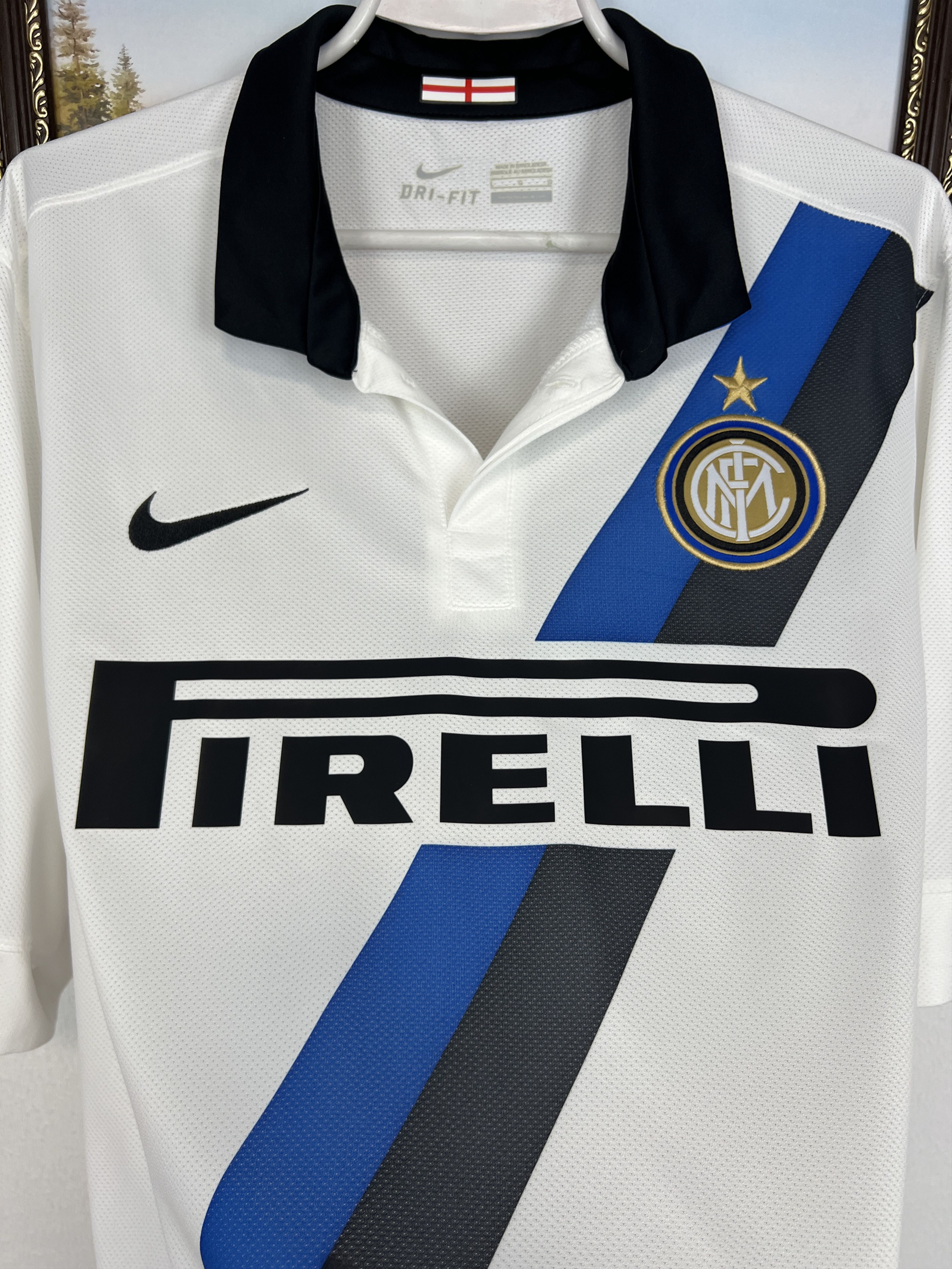 Nike Inter Milan Away football shirt 2011 Nike Soccer Maglia Mens Size US L / EU 52-54 / 3 - 3 Thumbnail