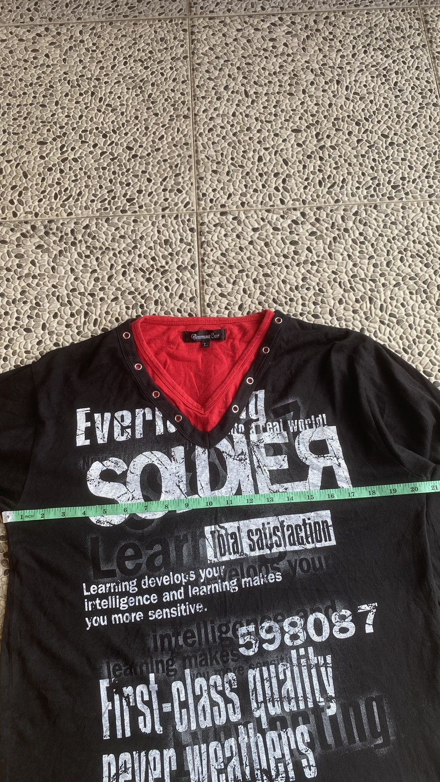 If Six Was Nine Beaumont Carr Long Sleeve Double Layer Size US L / EU 52-54 / 3 - 6 Thumbnail