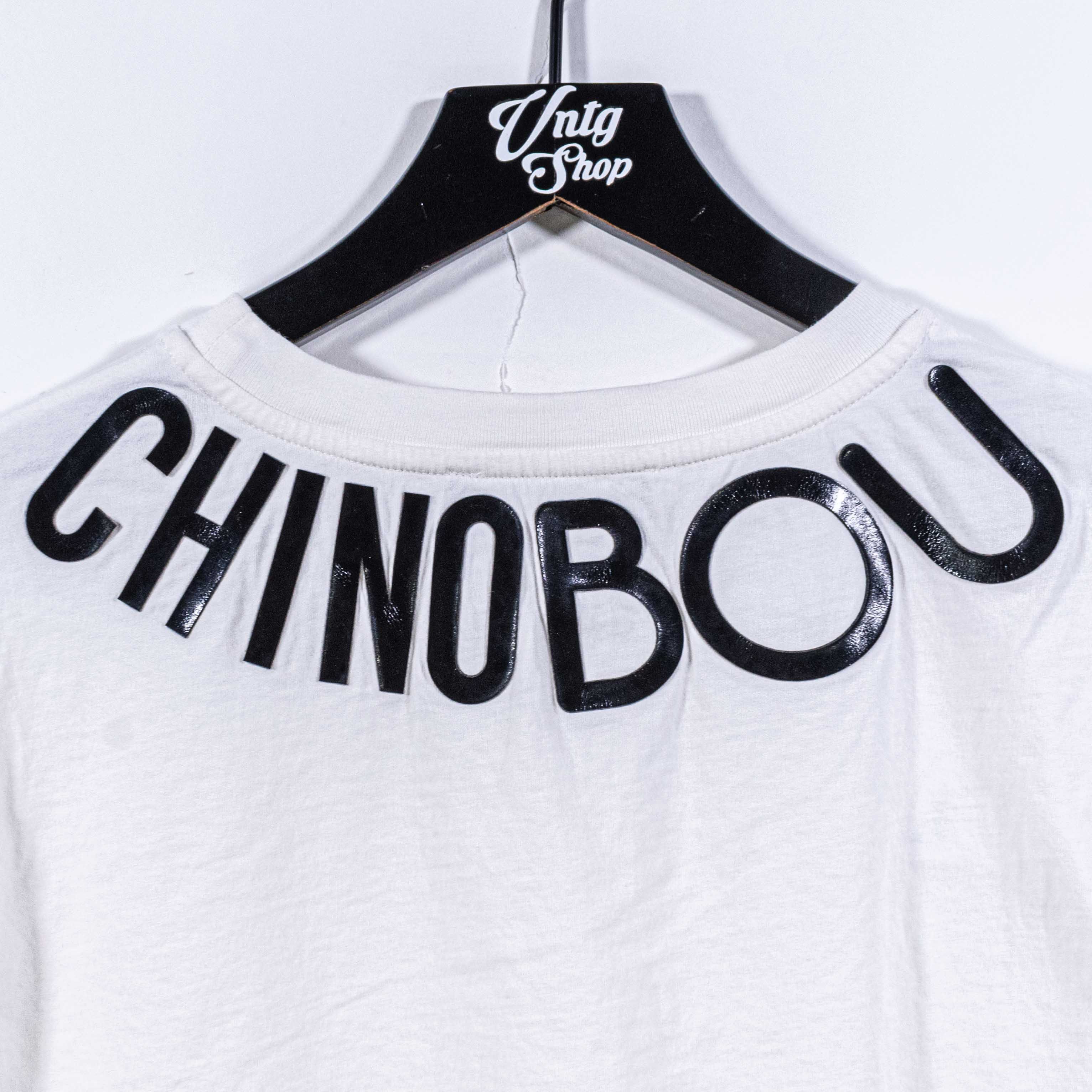 Moschino Boutique T-Shirt Spell Out Size 8 Womens Designer