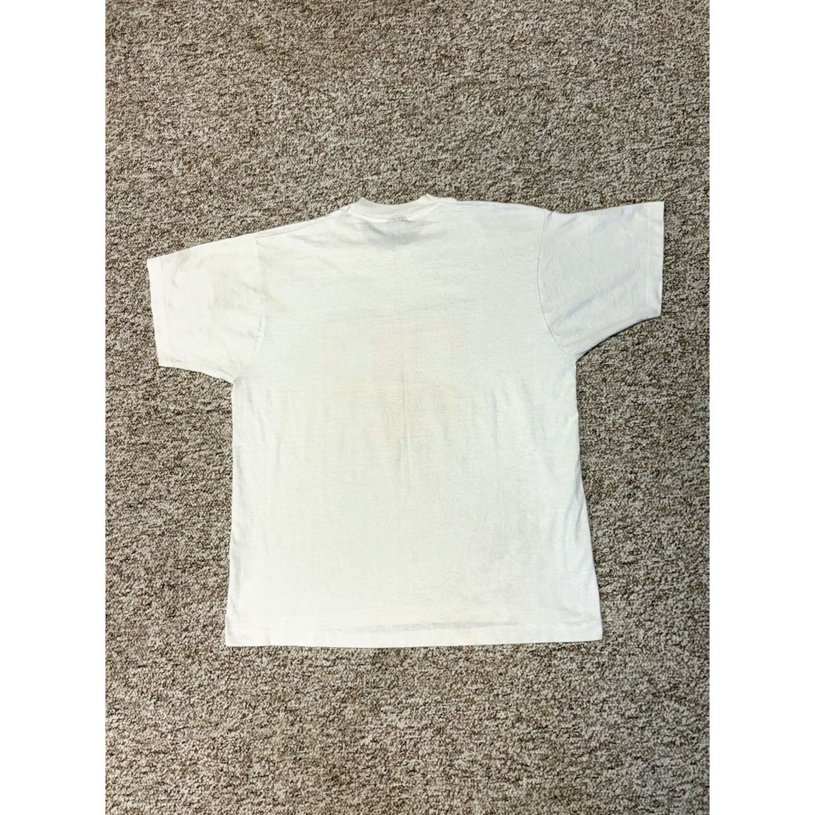 Vintage VINTAGE Screen Stars Best Universal Studios California T-Shirt XL White Disco 1990s Mens Size US XL / EU 56 / 4 - 7 Thumbnail
