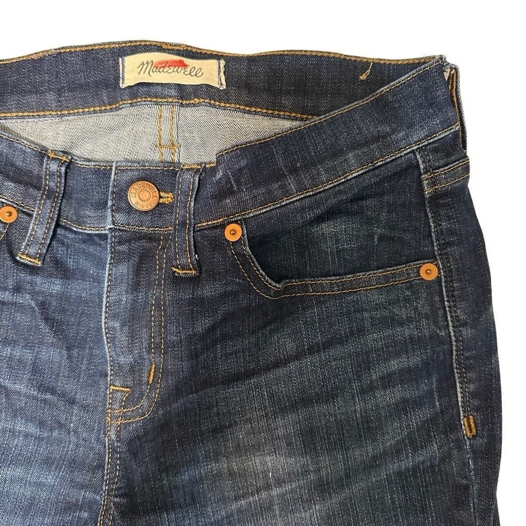 Madewell Madewell | Dark Wash Skinny Skinny Casual Jeans Size 27" / US 4 / IT 40 - 8 Thumbnail