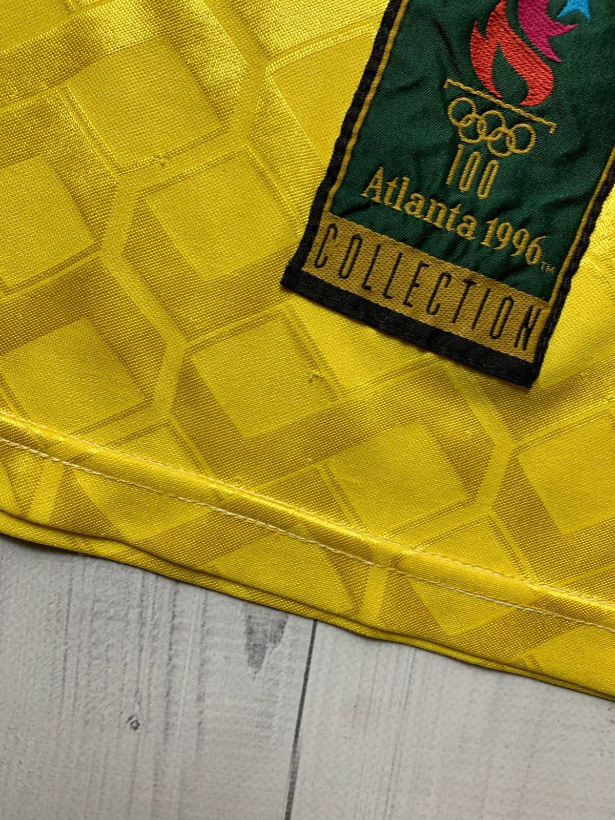 Vintage Vintage Brazil soccer jersey 1996 Atlanta Olympic Games XL Size US XL / EU 56 / 4 - 6 Thumbnail