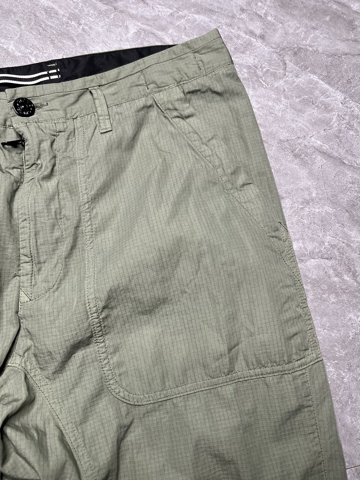 Stone Island StoneIsland Structuder Ripstop Fatigue Patchwork Pants Size US 33 - 8 Thumbnail