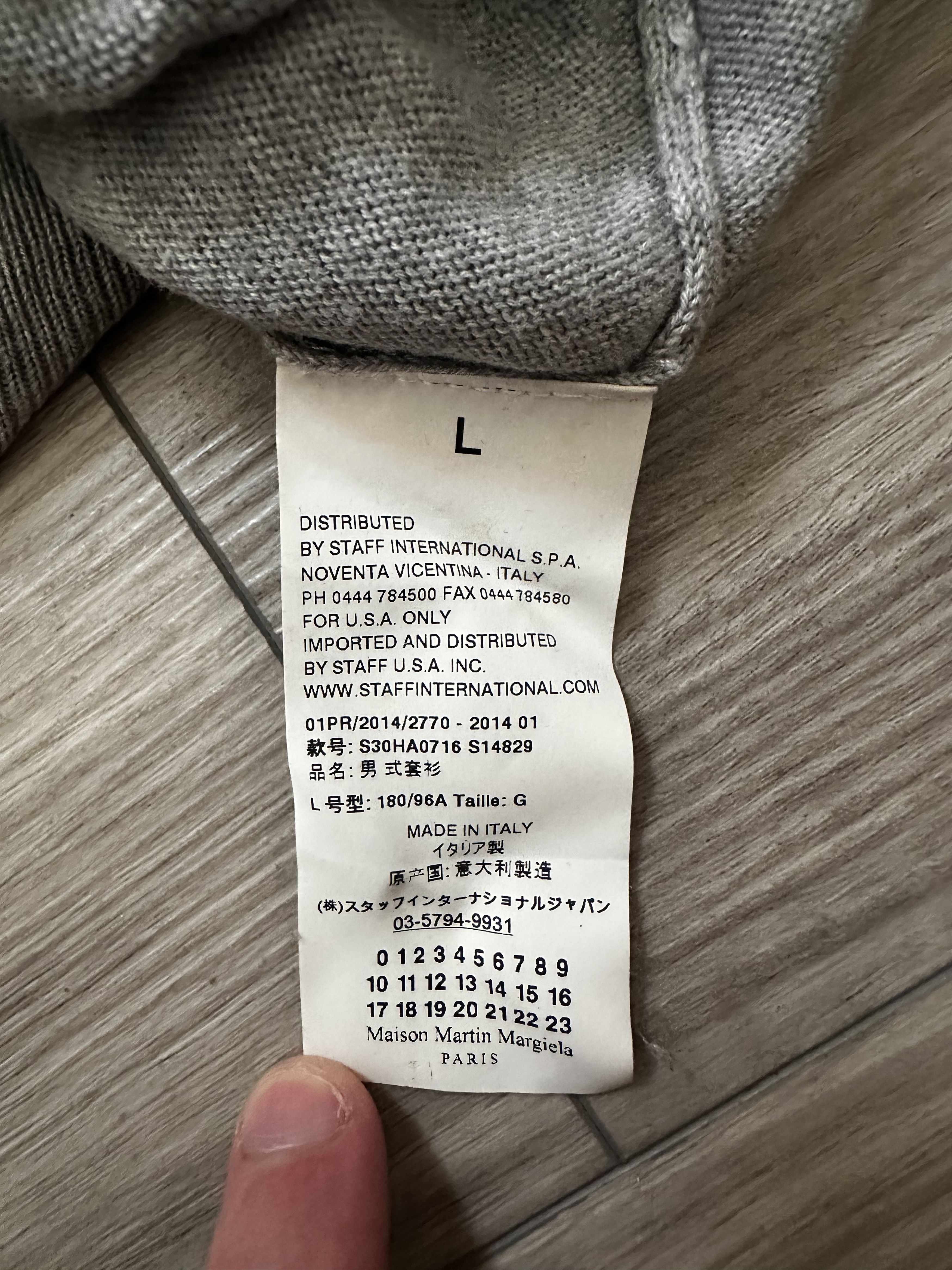 Maison Margiela Maison Margiela SS 2003 Knit Sweater Size US L / EU 52-54 / 3 - 9 Thumbnail