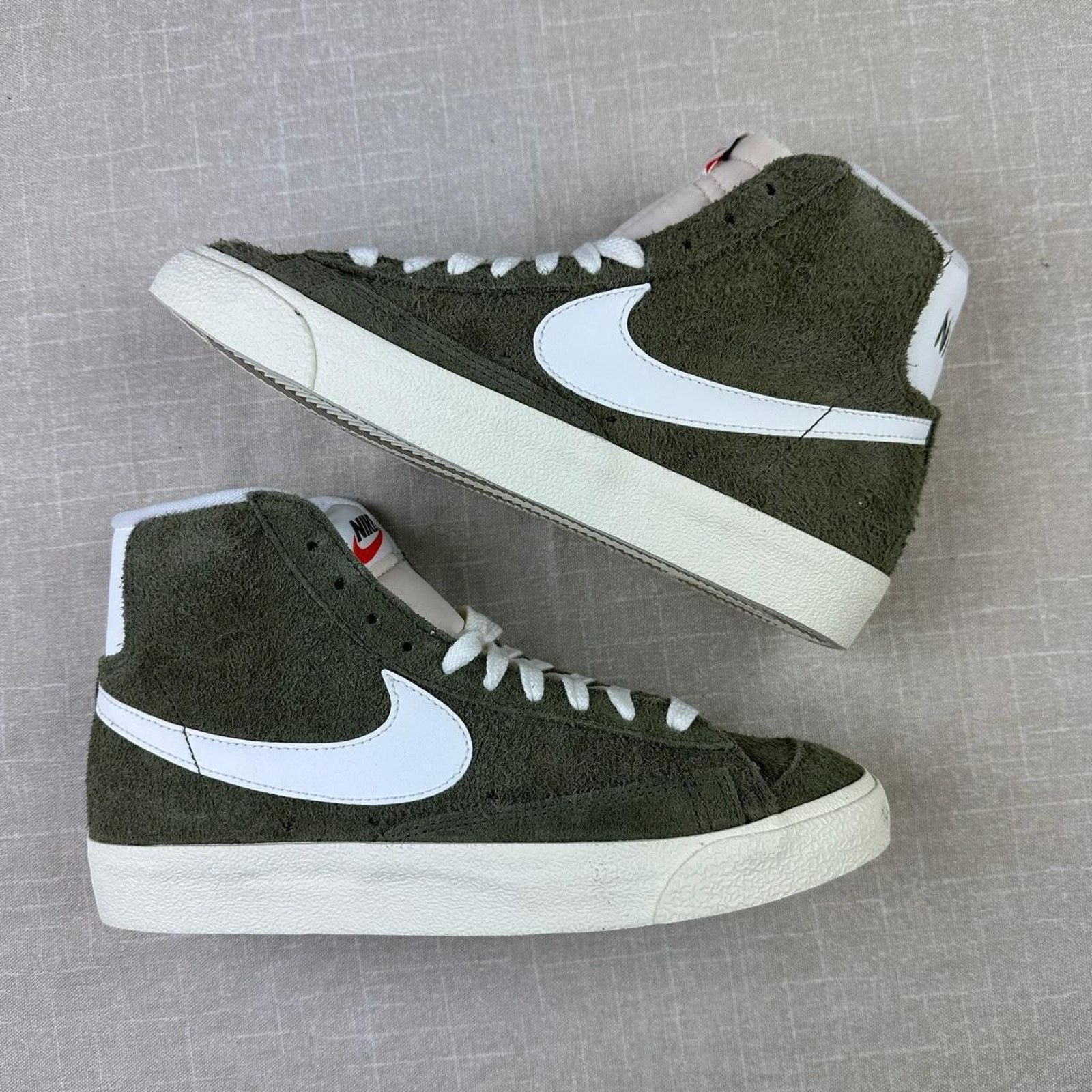 Nike Nike Blazer Mid 77 Vintage “Medium Olive" Size US 8 / IT 38 - 3 Thumbnail