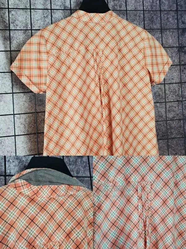 Burberry Burberry Summer Orange Pink Short Sleeve Shirt. Size M / US 6-8 / IT 42-44 - 5 Thumbnail