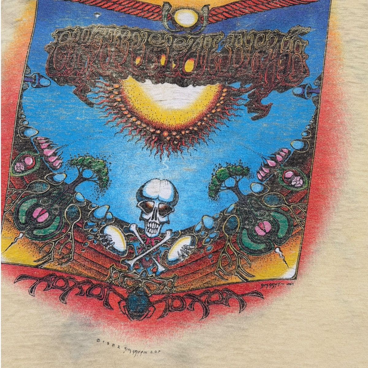 Vintage 1982 Grateful dead aoxomoxoa original vintage tee Size US S / EU 44-46 / 1 - 3 Thumbnail