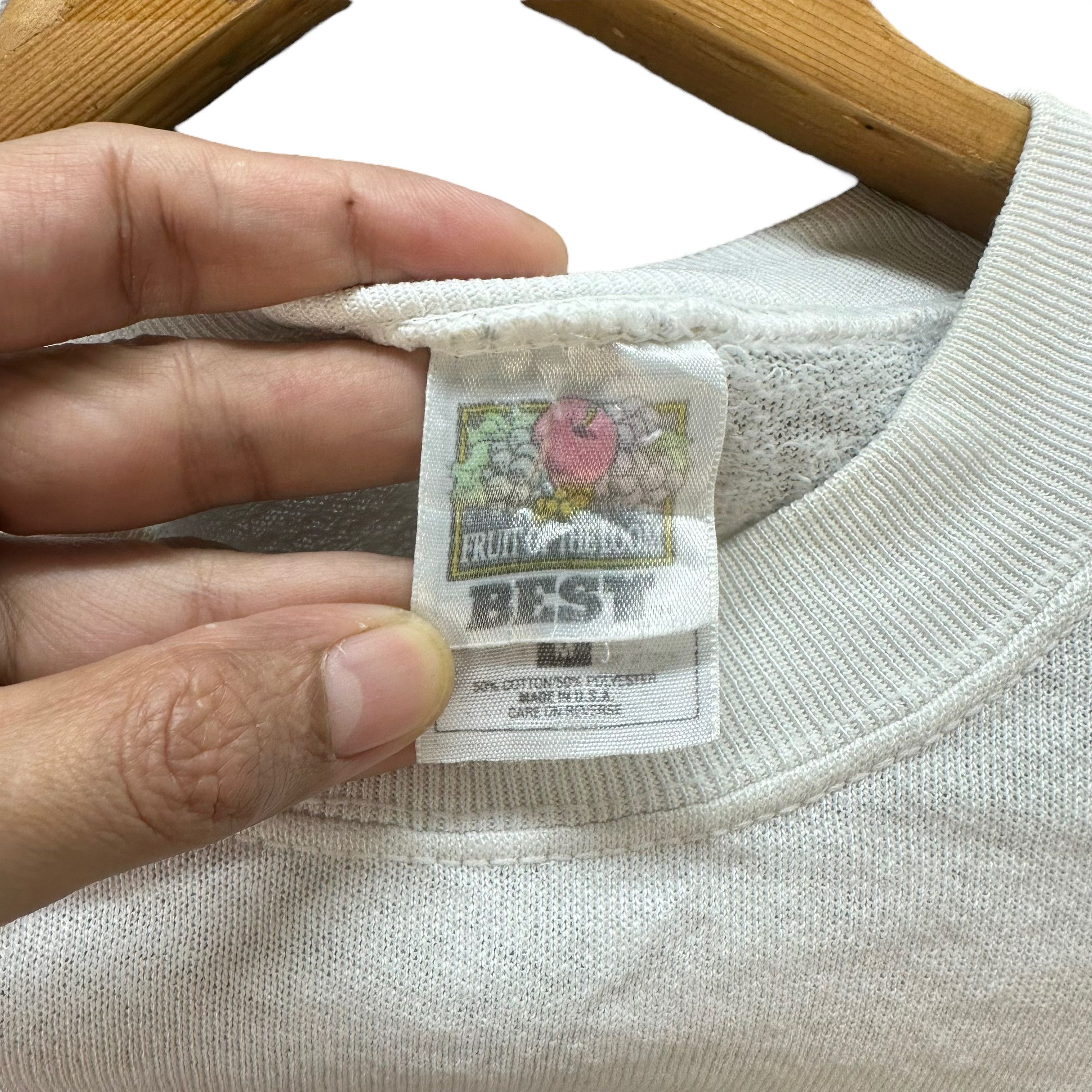 Fruit Of The Loom Ys FRUIT OF THE LOOM VINTAGE SWEATSHIRTS #8340-004 Size US M / EU 48-50 / 2 - 6 Thumbnail