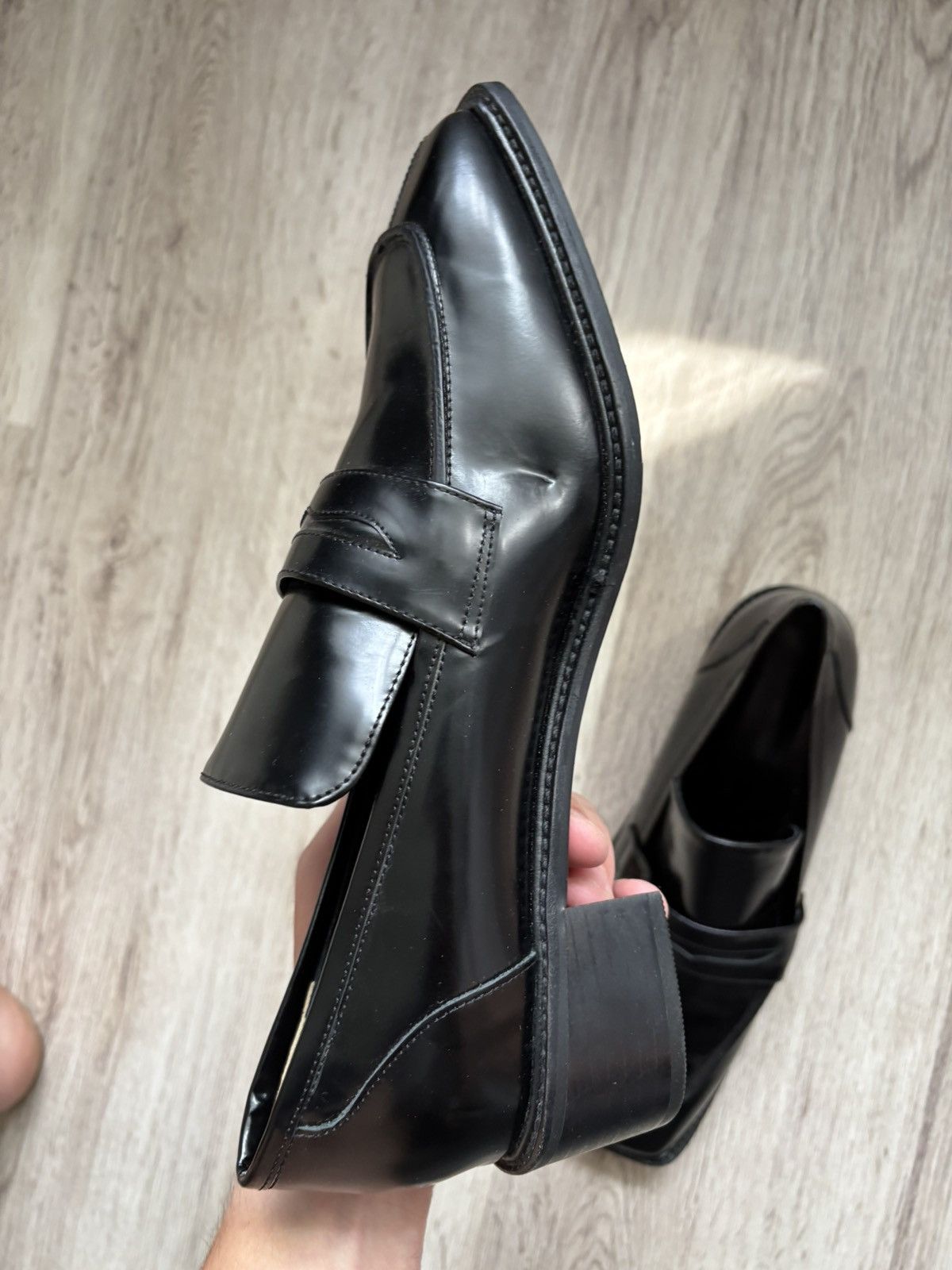 Other OSOI Black Derrick Loafers - Size 40, Minimalist Leather Size US 10 / IT 40 - 19 Thumbnail