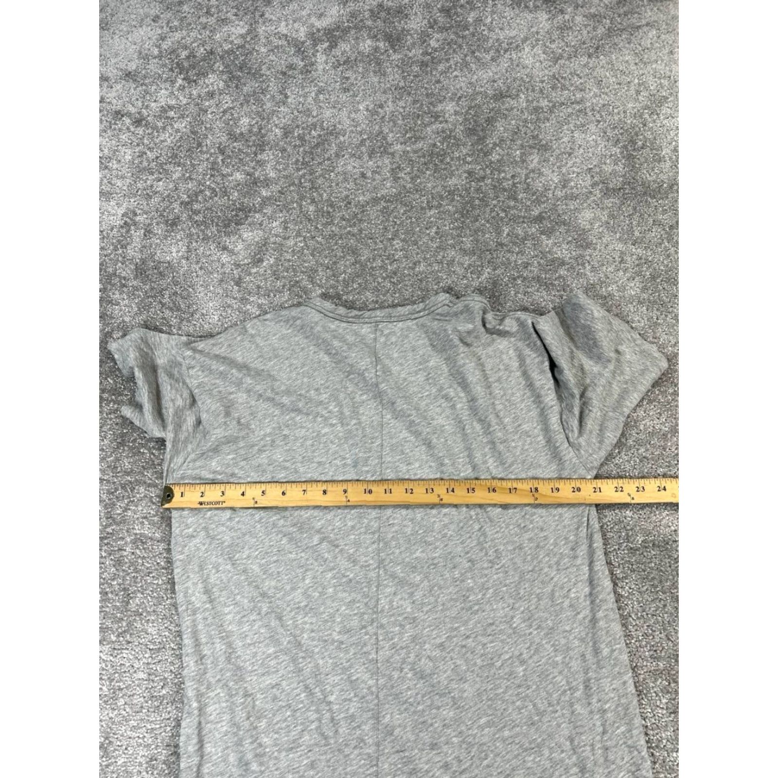 Rag & Bone rag & bone Shirt Dress Womens Large Gray Cotton Pullover Size L / US 10 / IT 46 - 5 Thumbnail