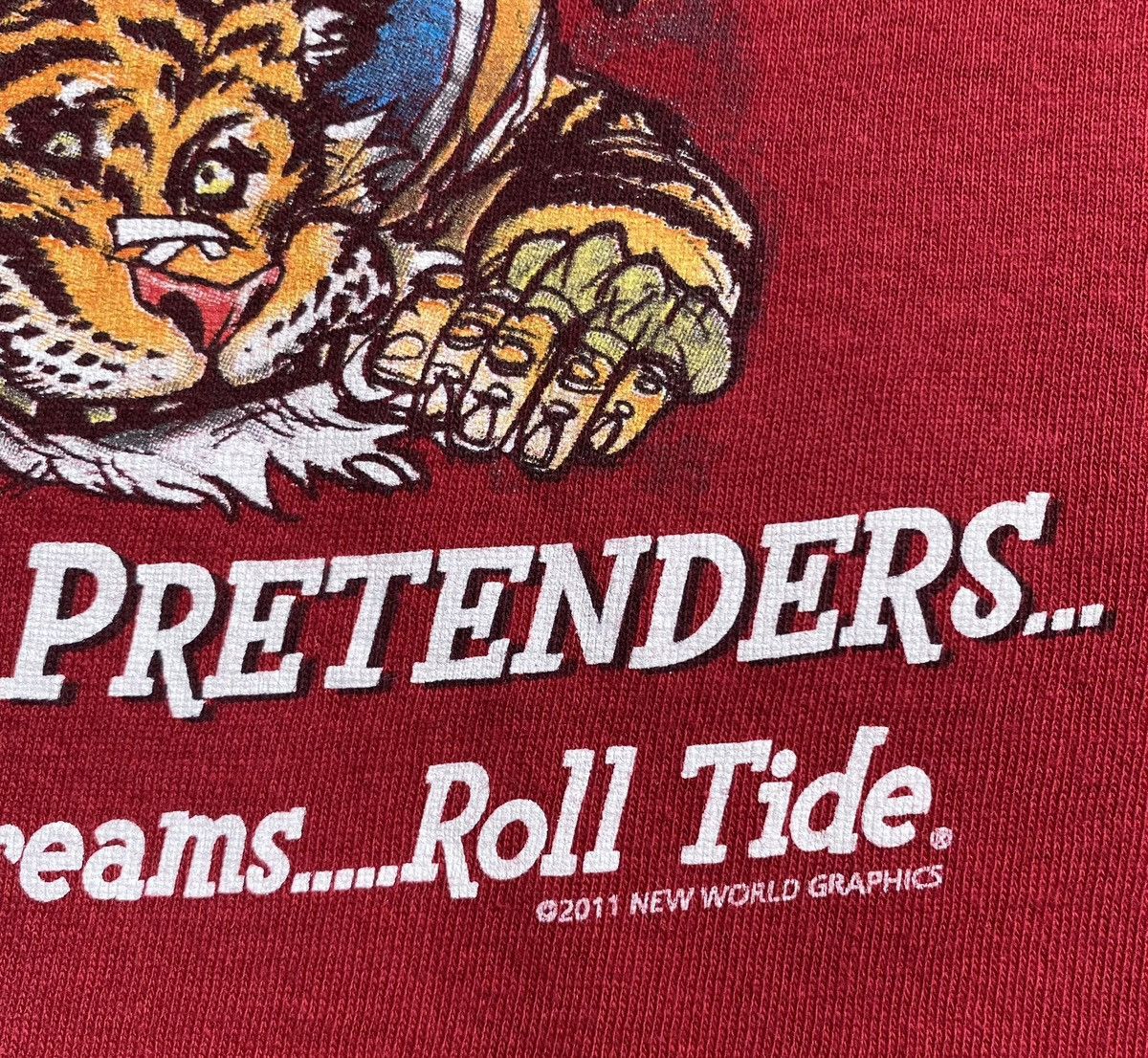 Other Alabama Crimson Tide Vs Aurburn 2011 Rival Football T-Shirt Size US S / EU 44-46 / 1 - 3 Thumbnail