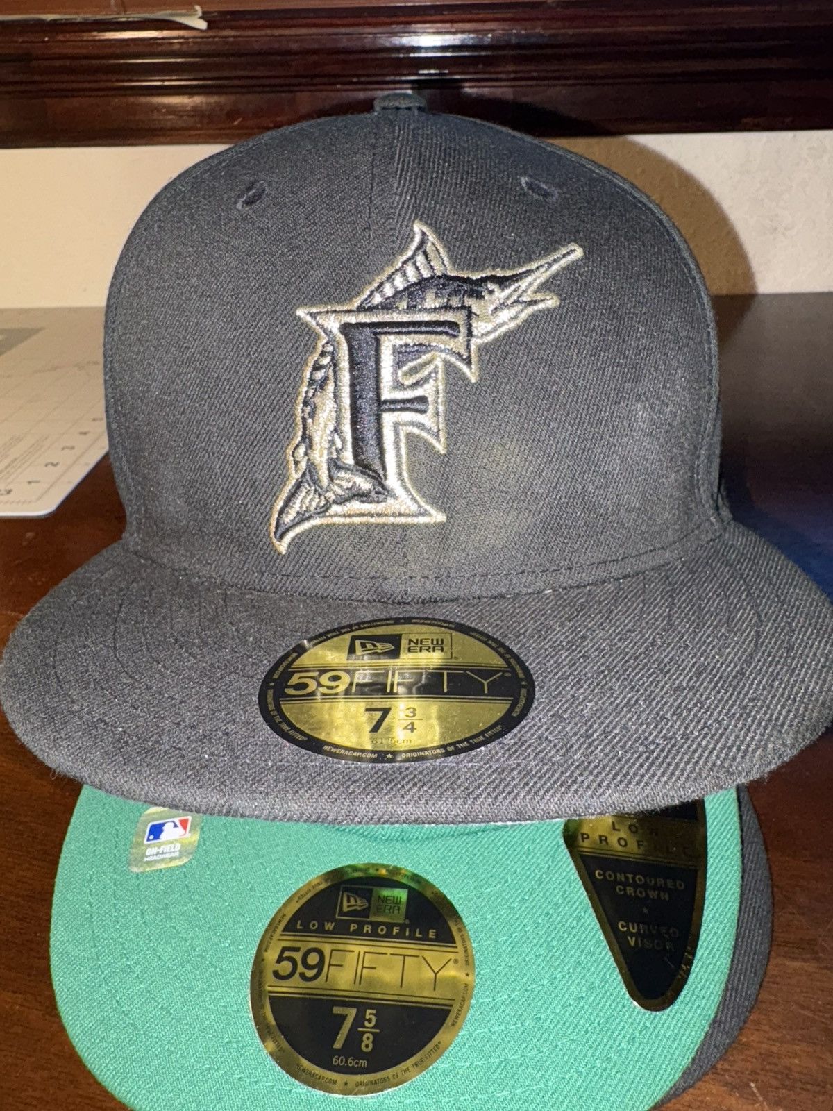 New Era Florida Marlins New Era 59Fifty Size ONE SIZE - 1 Thumbnail