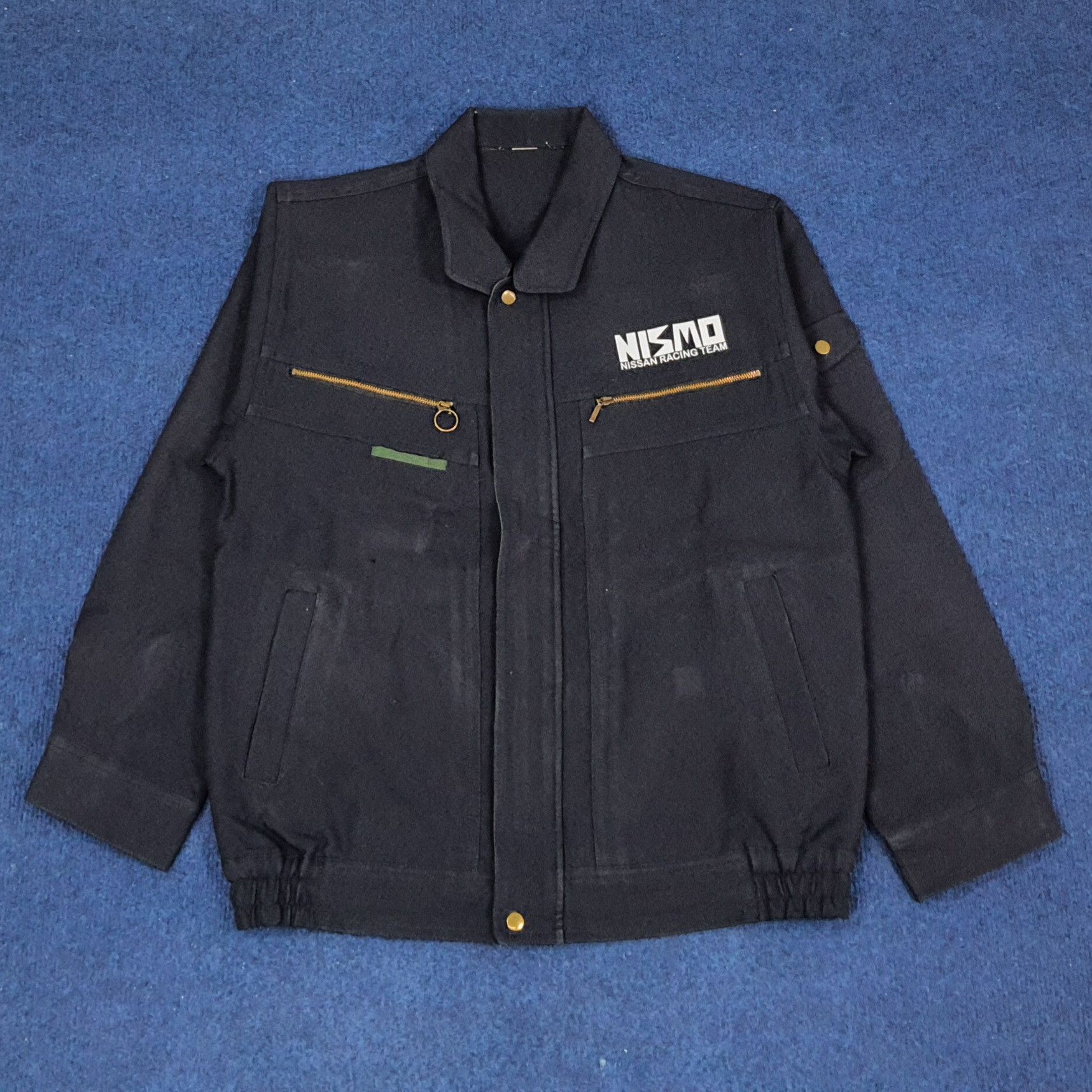Japanese Brand × Vintage Vintage NISMO Nissan Racing Team Motorsports Jacket C229N4 Size US M / EU 48-50 / 2 - 2 Thumbnail