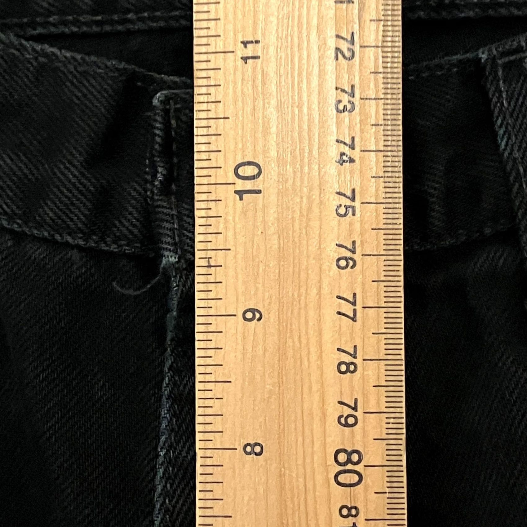 Levi's Vintage Levi’s 882 Jeans Black Denim Straight Fit Orange Tab 90s 30W 29L Womens Size 30" / US 8 / IT 44 - 7 Thumbnail