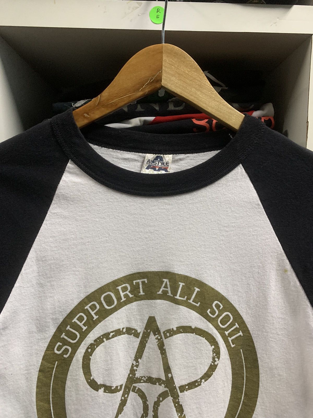Alstyle × Vintage Vintage Support All Soil Shirt Size US S / EU 44-46 / 1 - 3 Thumbnail