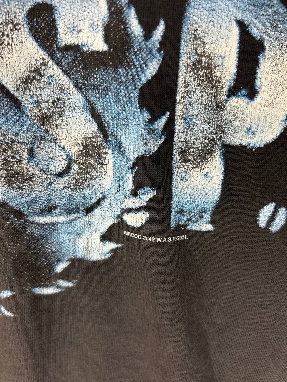 Band Tees Vintage Y2K WASP Spell out Band Tee /Alternative Music Size US L / EU 52-54 / 3 - 3 Thumbnail