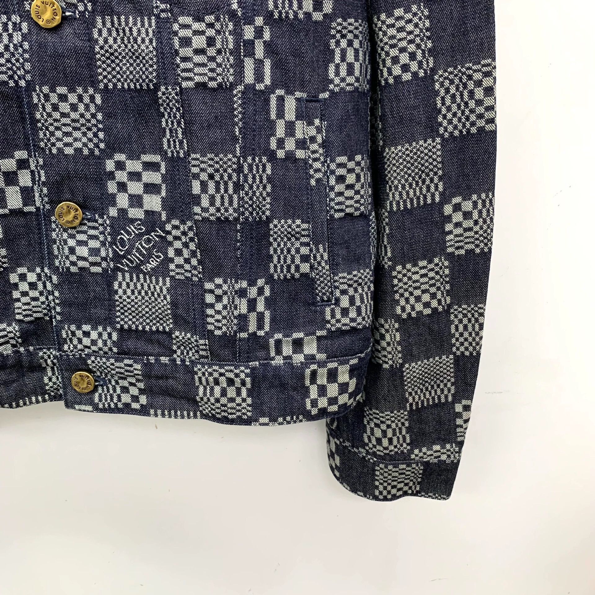 Louis Vuitton KM0652 Louis Vuitton long-sleeved denim jacket Size US L / EU 52-54 / 3 - 4 Thumbnail