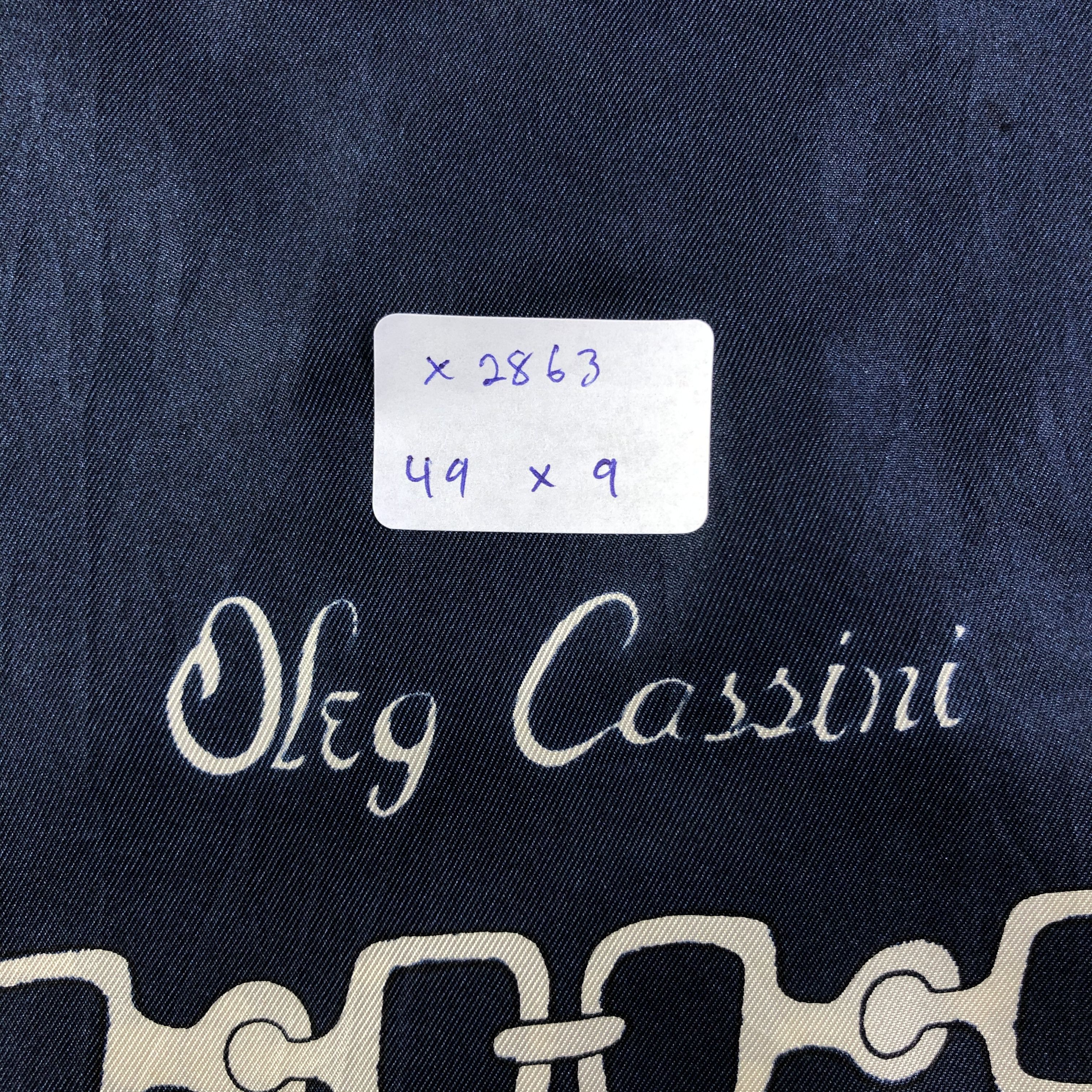 Oleg Cassini × Vintage Vintage Oleg Cassini Silk Scarf Size ONE SIZE - 5 Thumbnail