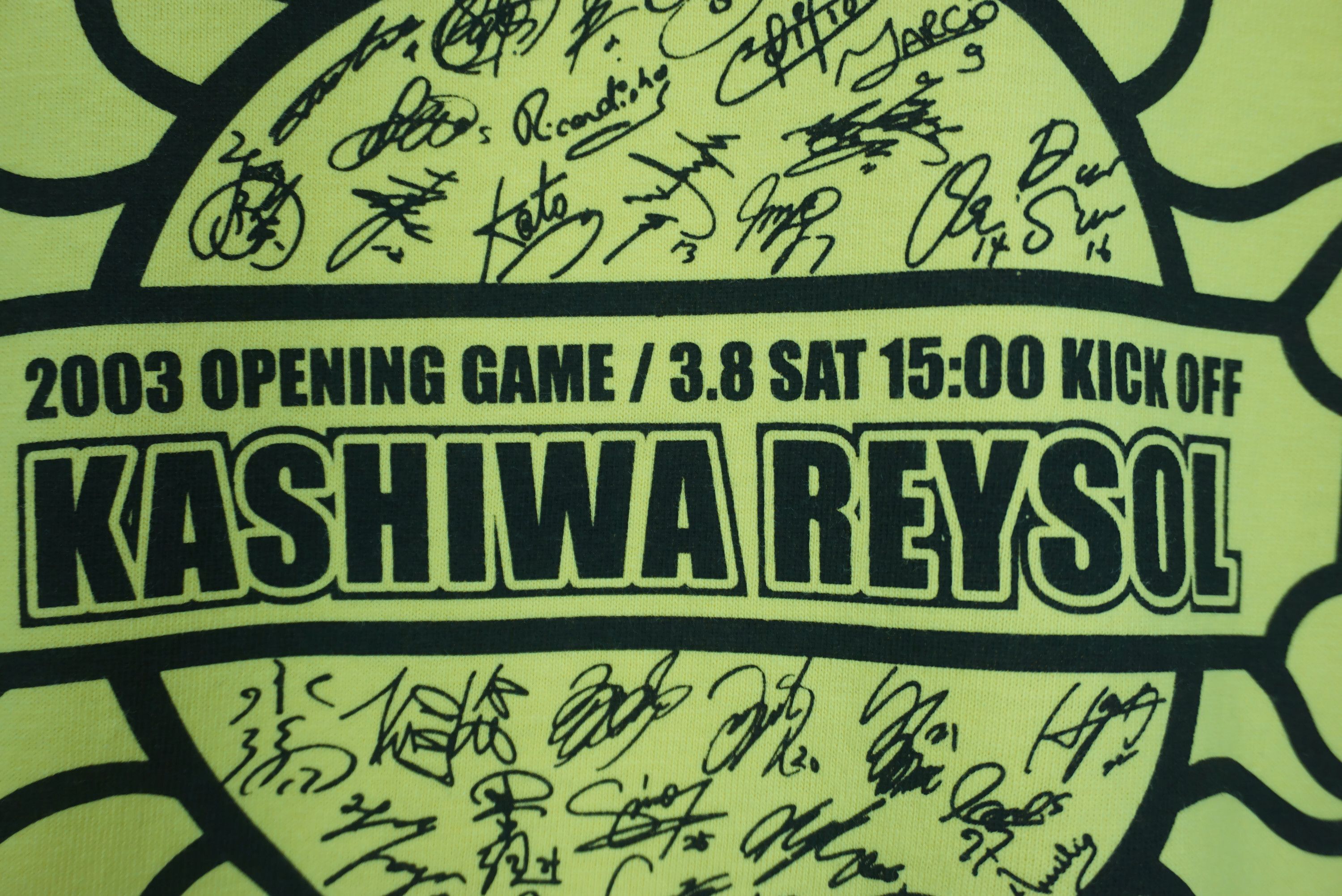 Japanese Brand Kashiwa Reysol Japan National Team JFA JLeague Tee 2003 Size US L / EU 52-54 / 3 - 7 Thumbnail
