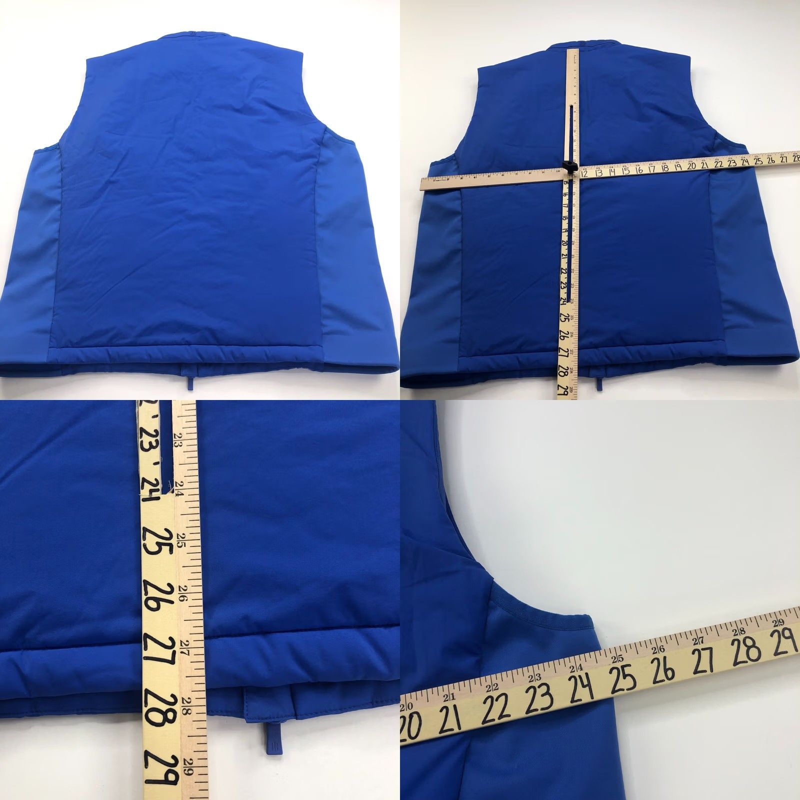 Vintage Holderness & Bourne The King Vest XL Regular Fit Zip Mock Neck Puffer Vest Mens Blue Windbreaker 3.24 Size US XL / EU 56 / 4 - 8 Thumbnail