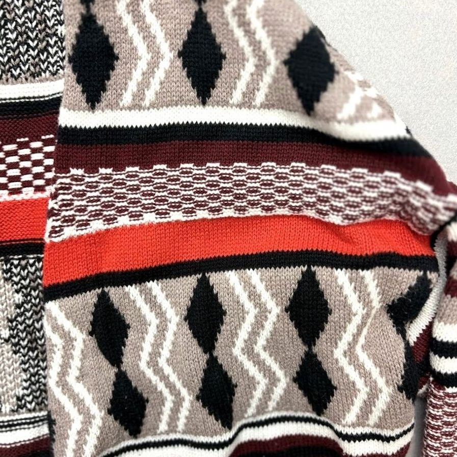 Old Navy Old Navy Southwestern Tribal Open Front Cardigan Aztec Stripe Longline Sweater S Size S / US 4 / IT 40 - 6 Thumbnail