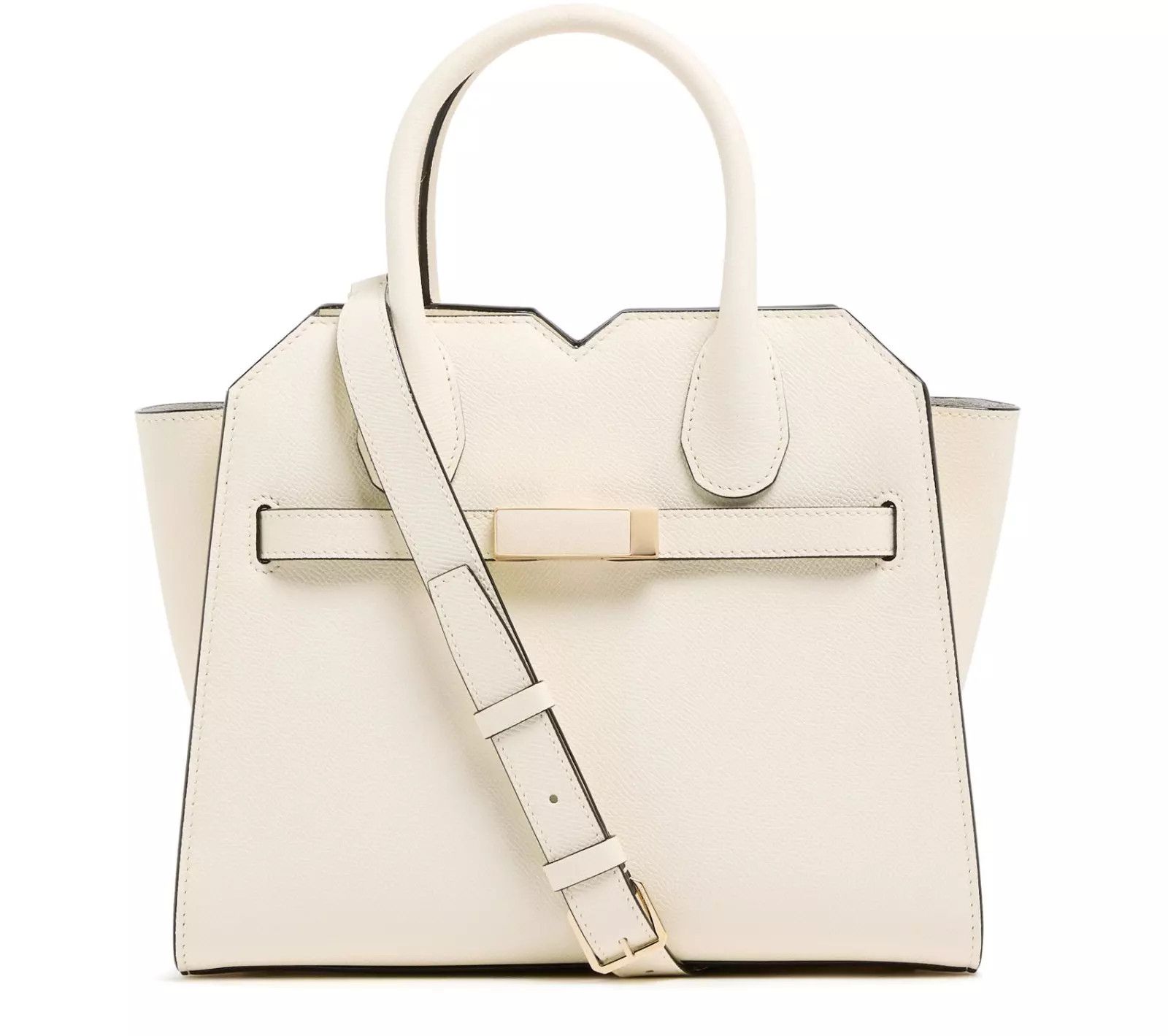Valextra VALEXTRA Mini Pergamena White Crossbody Bag New Auth Size ONE SIZE - 1 Thumbnail