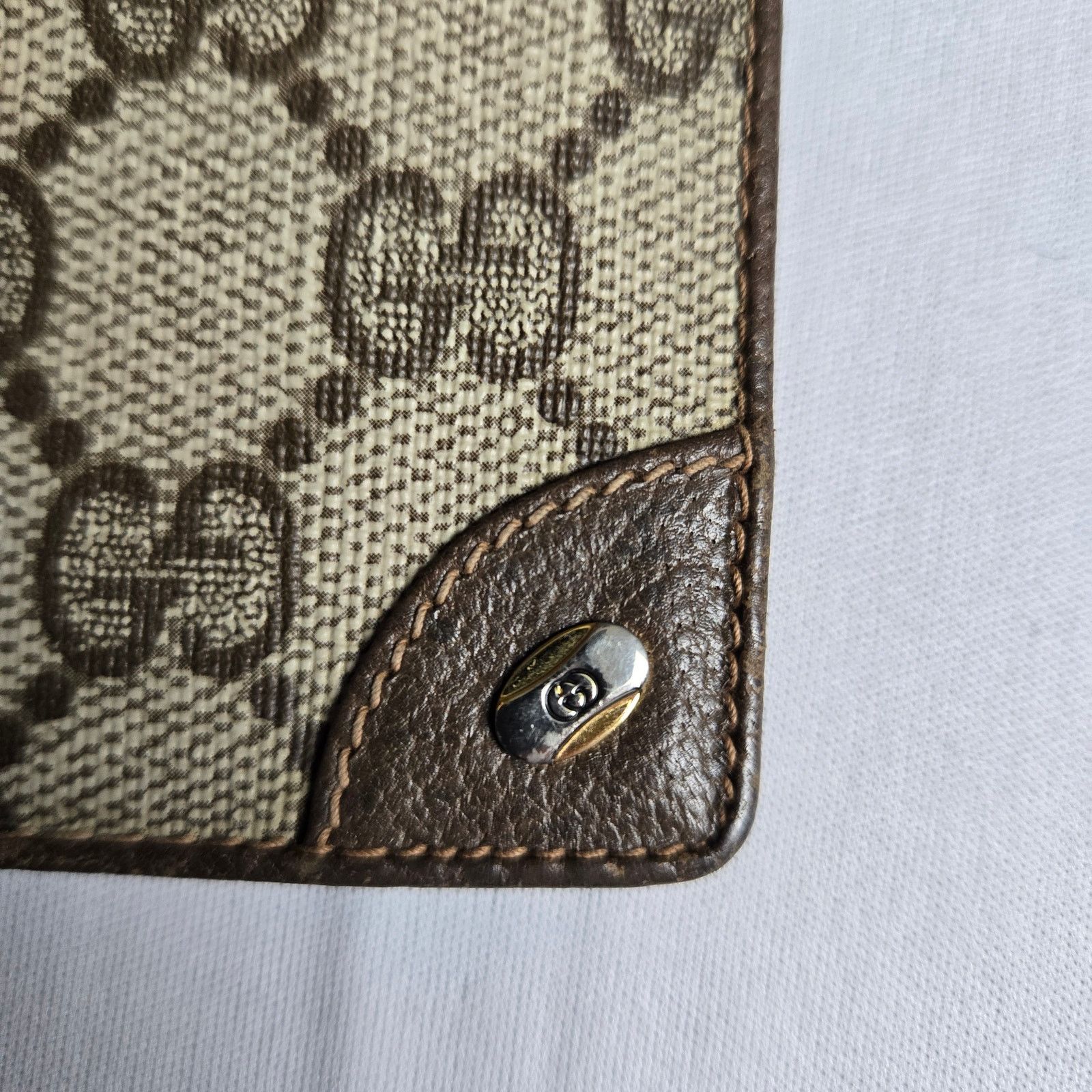 Gucci Gucci GG Monogram Plus Bifold Wallet Vintage Size ONE SIZE - 4 Thumbnail
