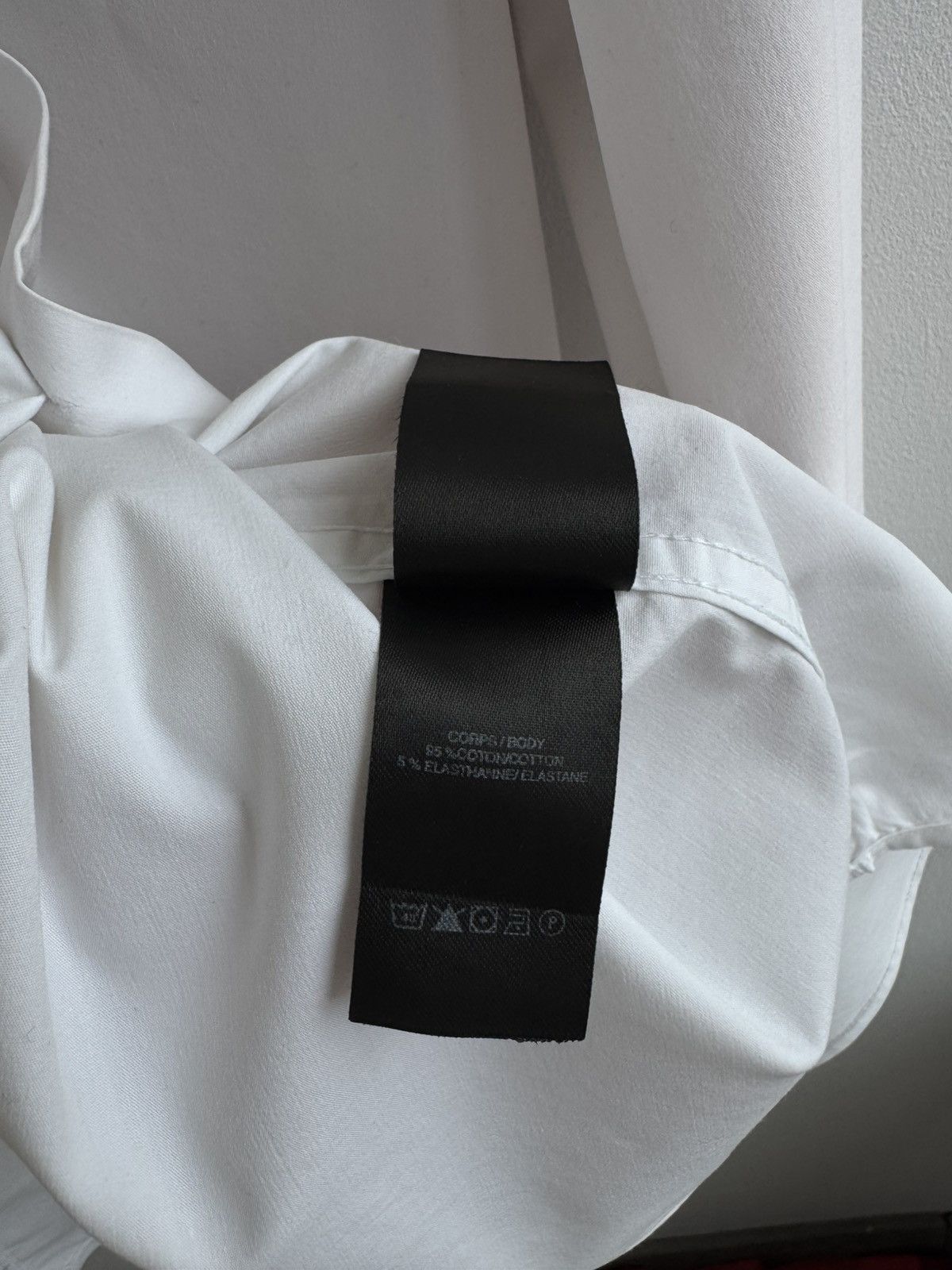Balmain Balmain Paris White Button Up Shirt T Shirt Tee Big Logo Size US M / EU 48-50 / 2 - 12 Thumbnail