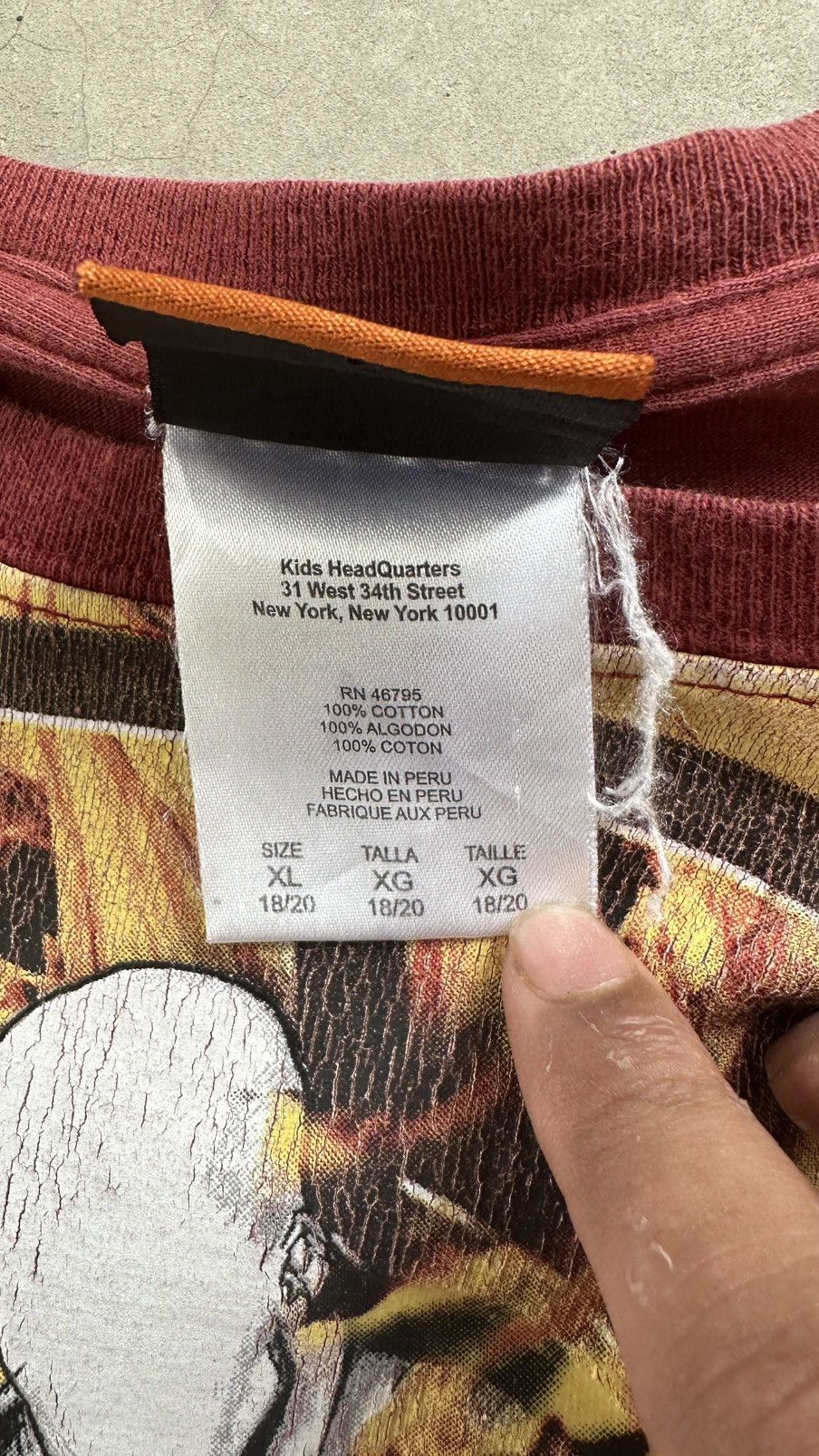 Vintage VINTAGE AND1 FLAME BASKETBALL TEE Size US M / EU 48-50 / 2 - 4 Thumbnail