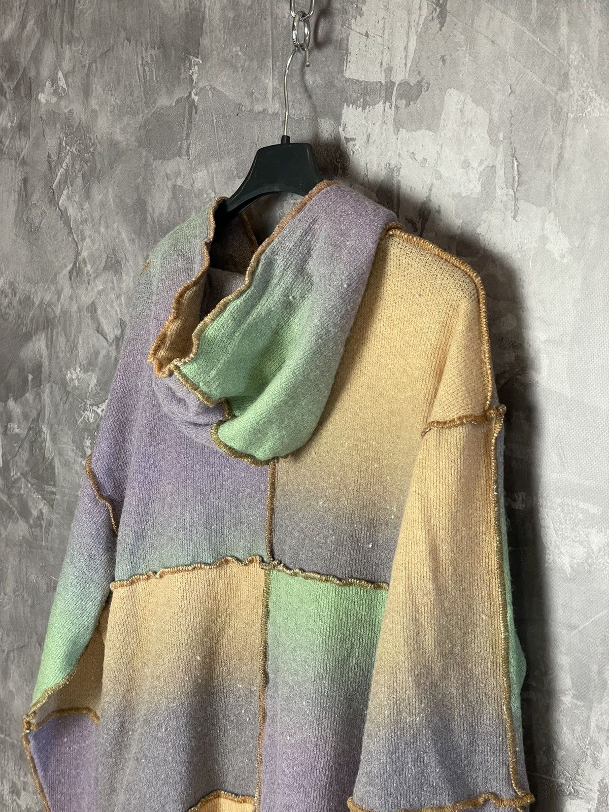 Jaded London Jaded London Patchwork Colorful Hoodie Y2k Style Size XS / US 0-2 / IT 36-38 - 10 Thumbnail