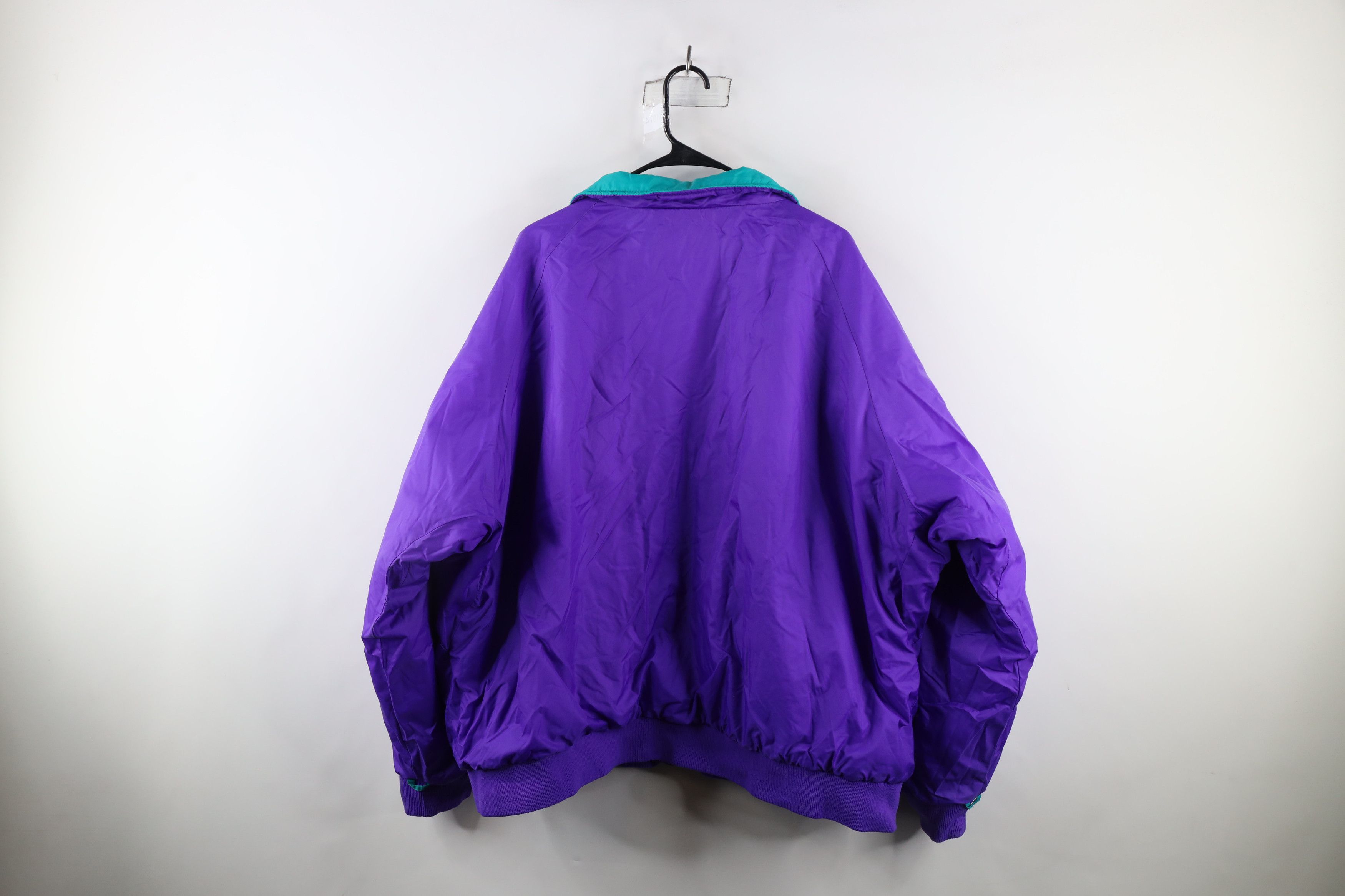 Columbia × Vintage Vintage 90s Columbia Reversible Full Zip Bomber Jacket Size US XXL / EU 58 / 5 - 15 Thumbnail