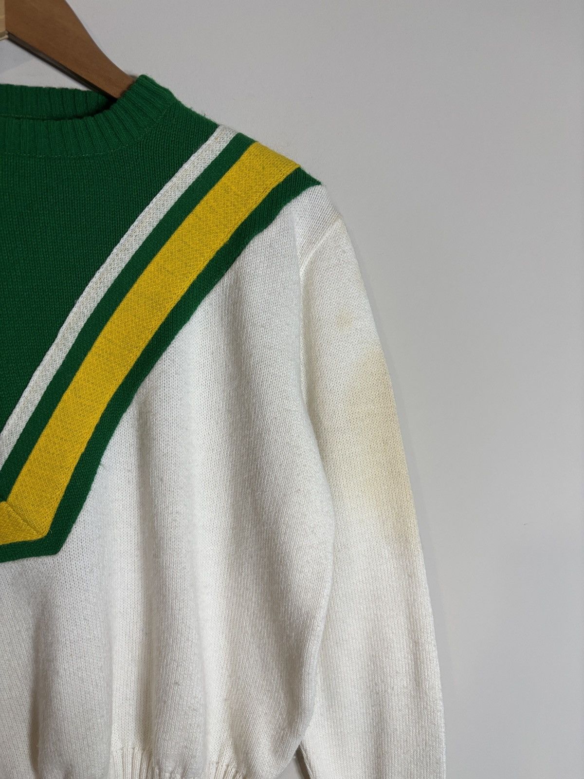 Vintage Vintage 70s Cheerleader Sweater Size L / US 10 / IT 46 - 2 Thumbnail