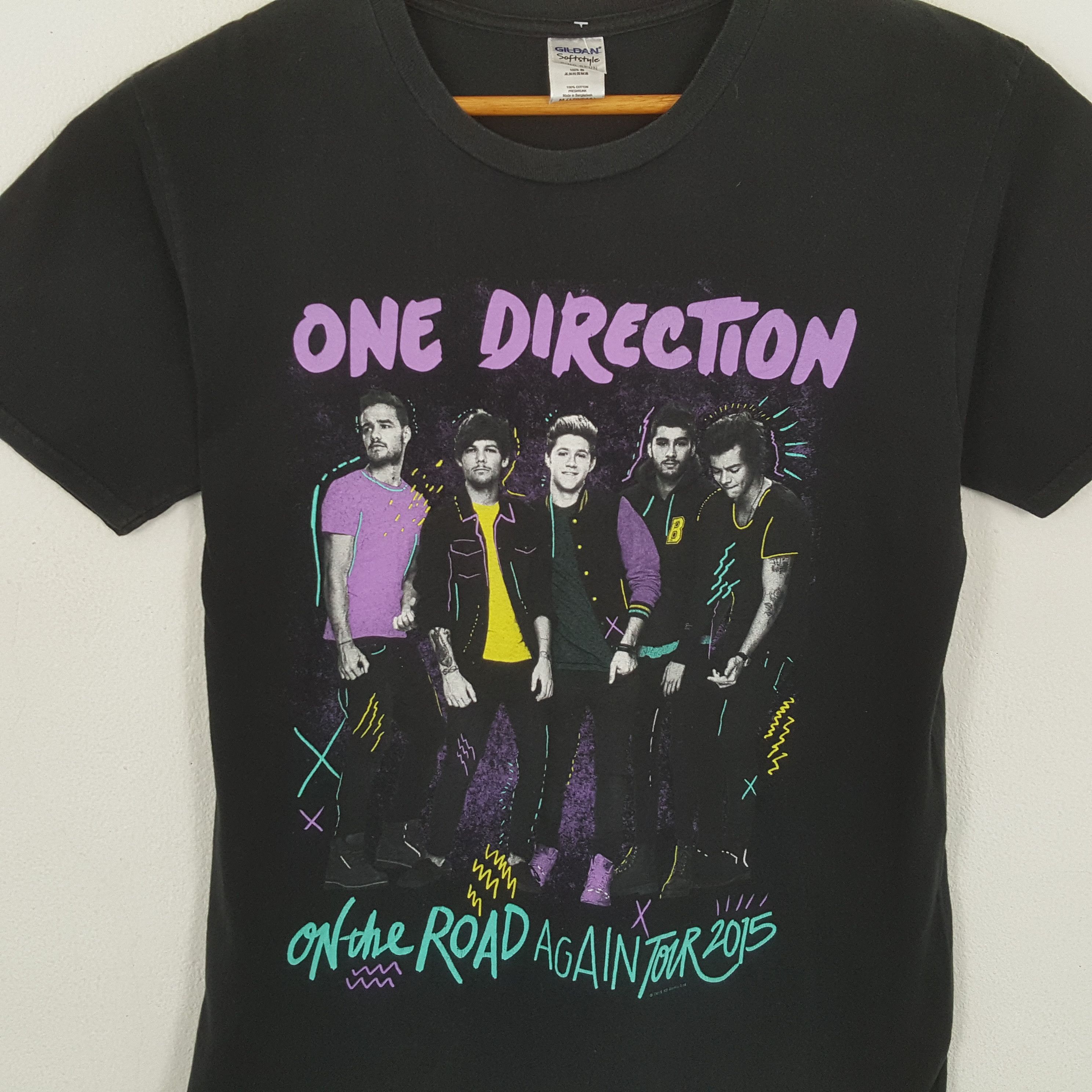 Band Tees × Vintage Vintage ONE DIRECTION American Boys Band T-Shirt Size US M / EU 48-50 / 2 - 2 Thumbnail