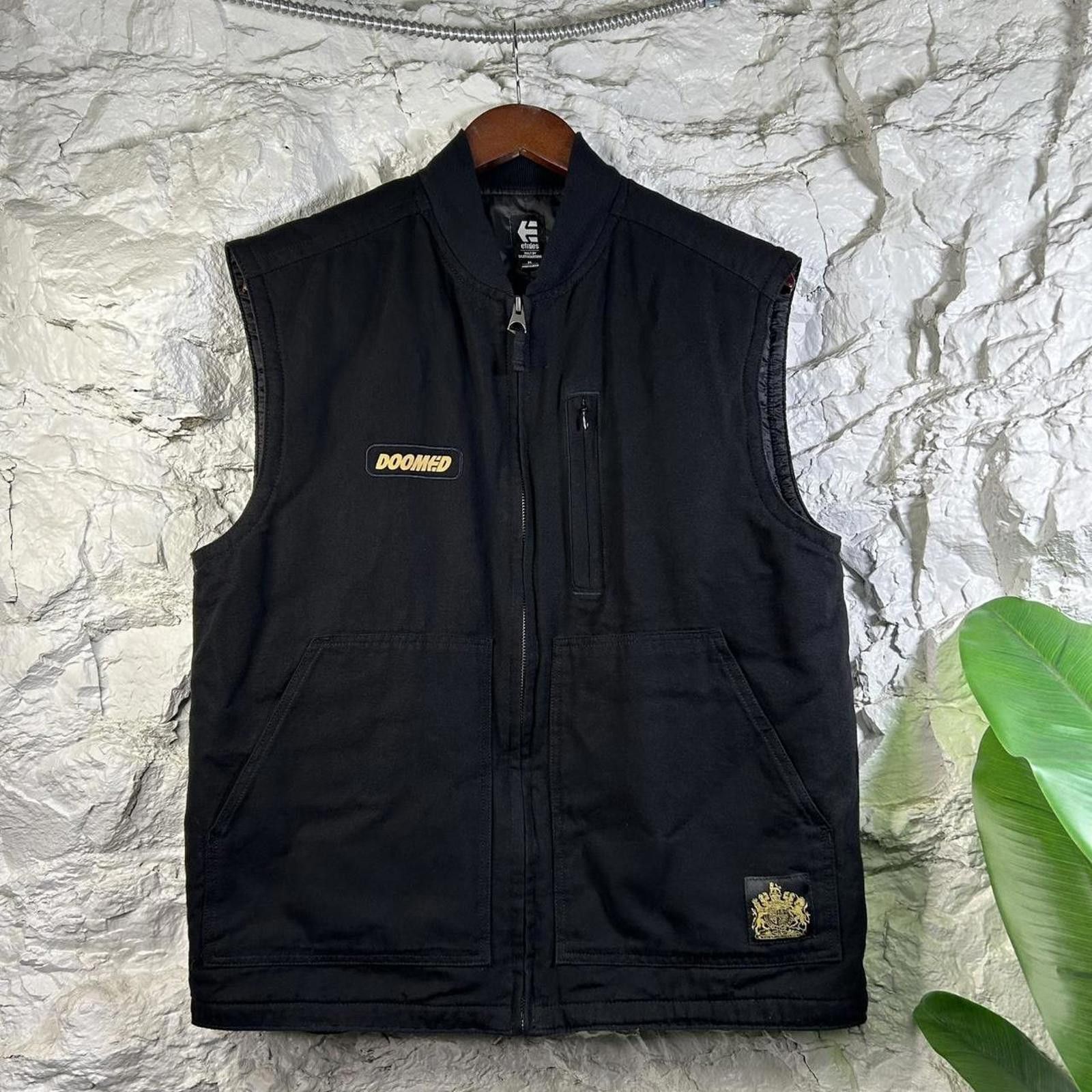 Etnies Etnies x Doomed Black Vest Size Medium Size US M / EU 48-50 / 2 - 3 Thumbnail
