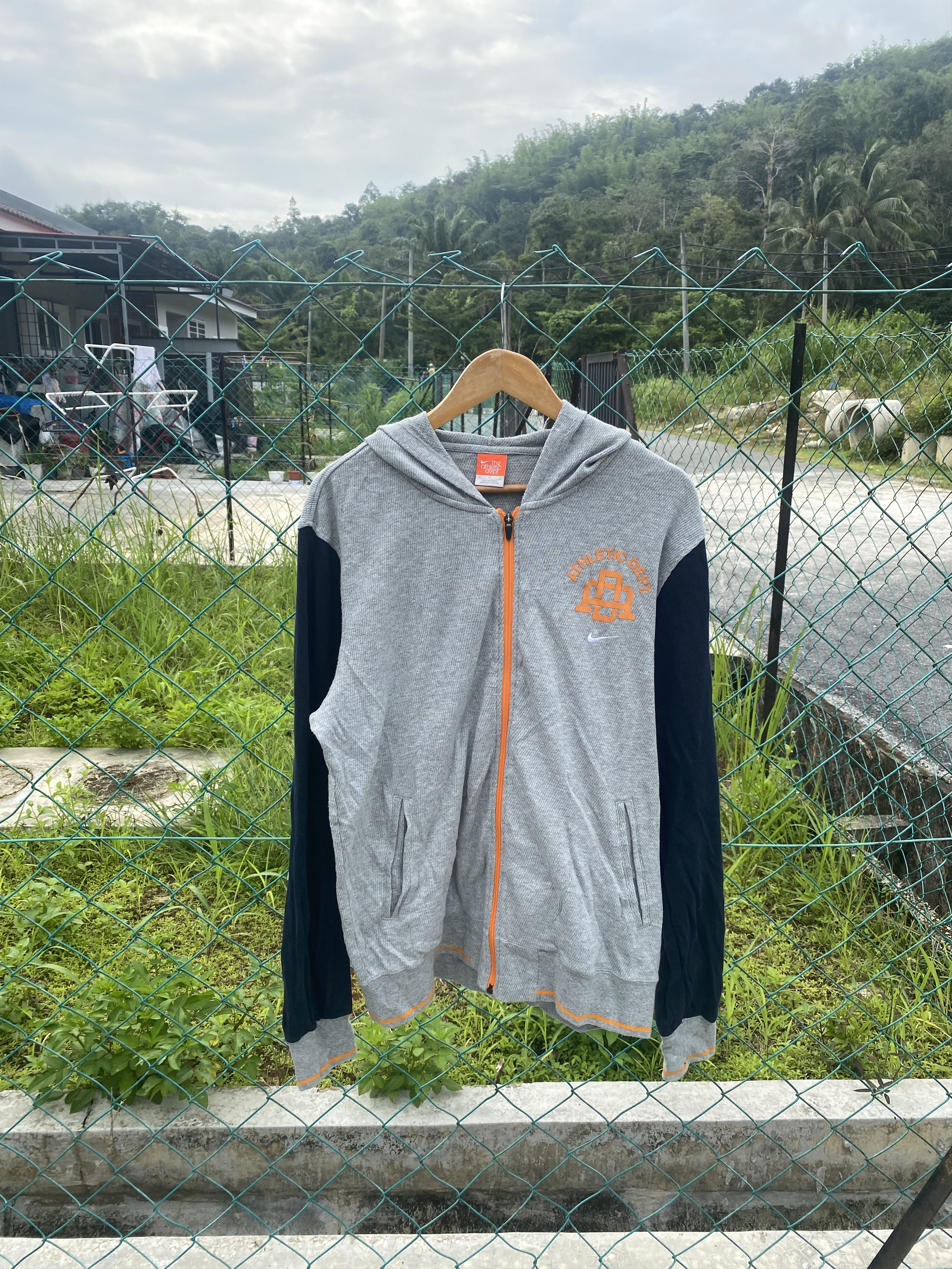 Nike Nike Athletic Dept. Zip Up Hoodies Size US XL / EU 56 / 4 - 1 Thumbnail