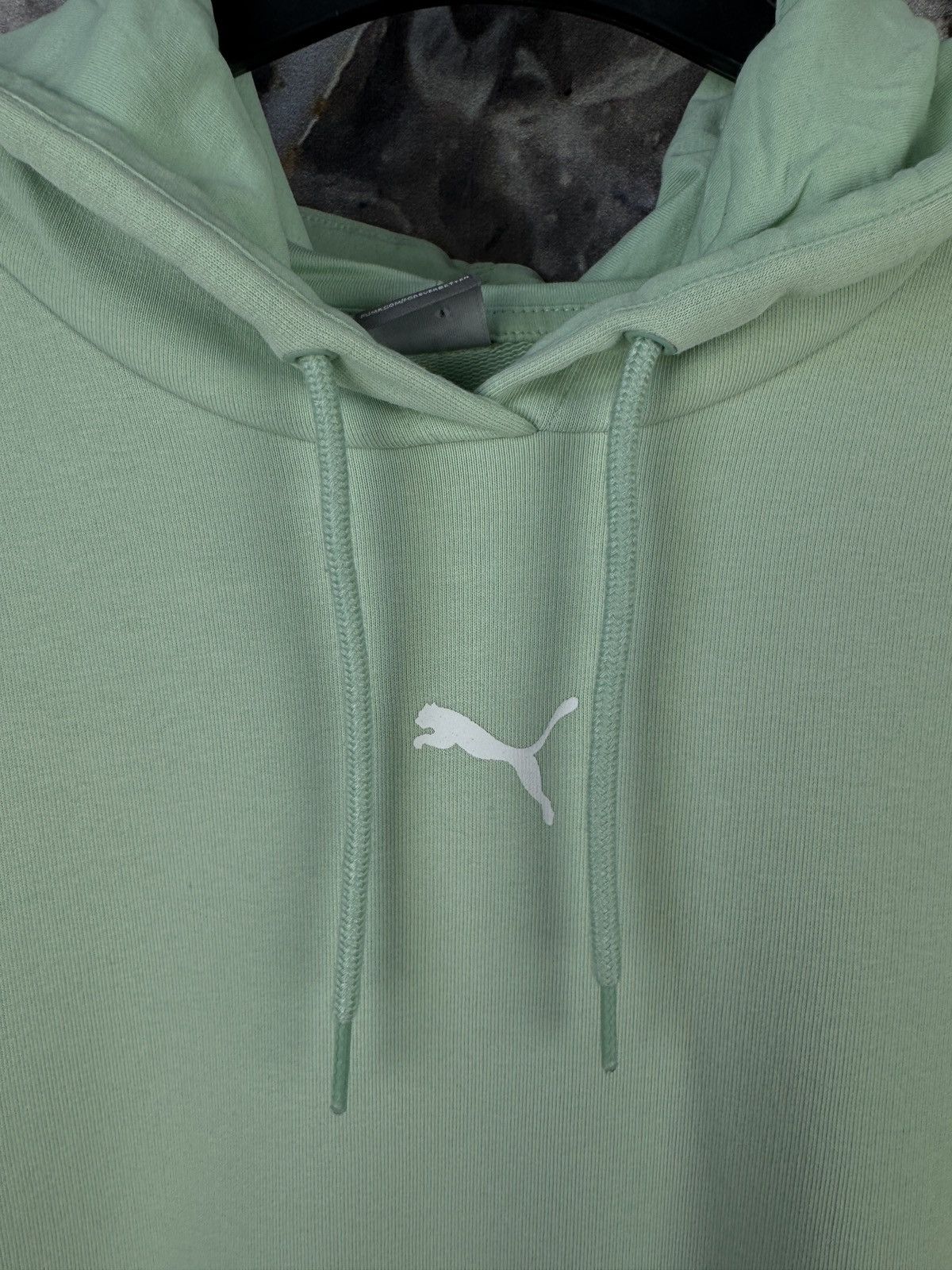 Puma Women’s Puma Crop Short Hoodie Short Sleeveless Size XL Size XL / US 12-14 / IT 48-50 - 5 Thumbnail