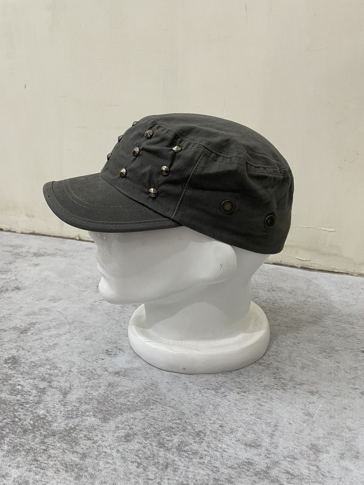 If Six Was Nine 2000s Cadet hat studet gothic y2k style Size ONE SIZE - 3 Thumbnail