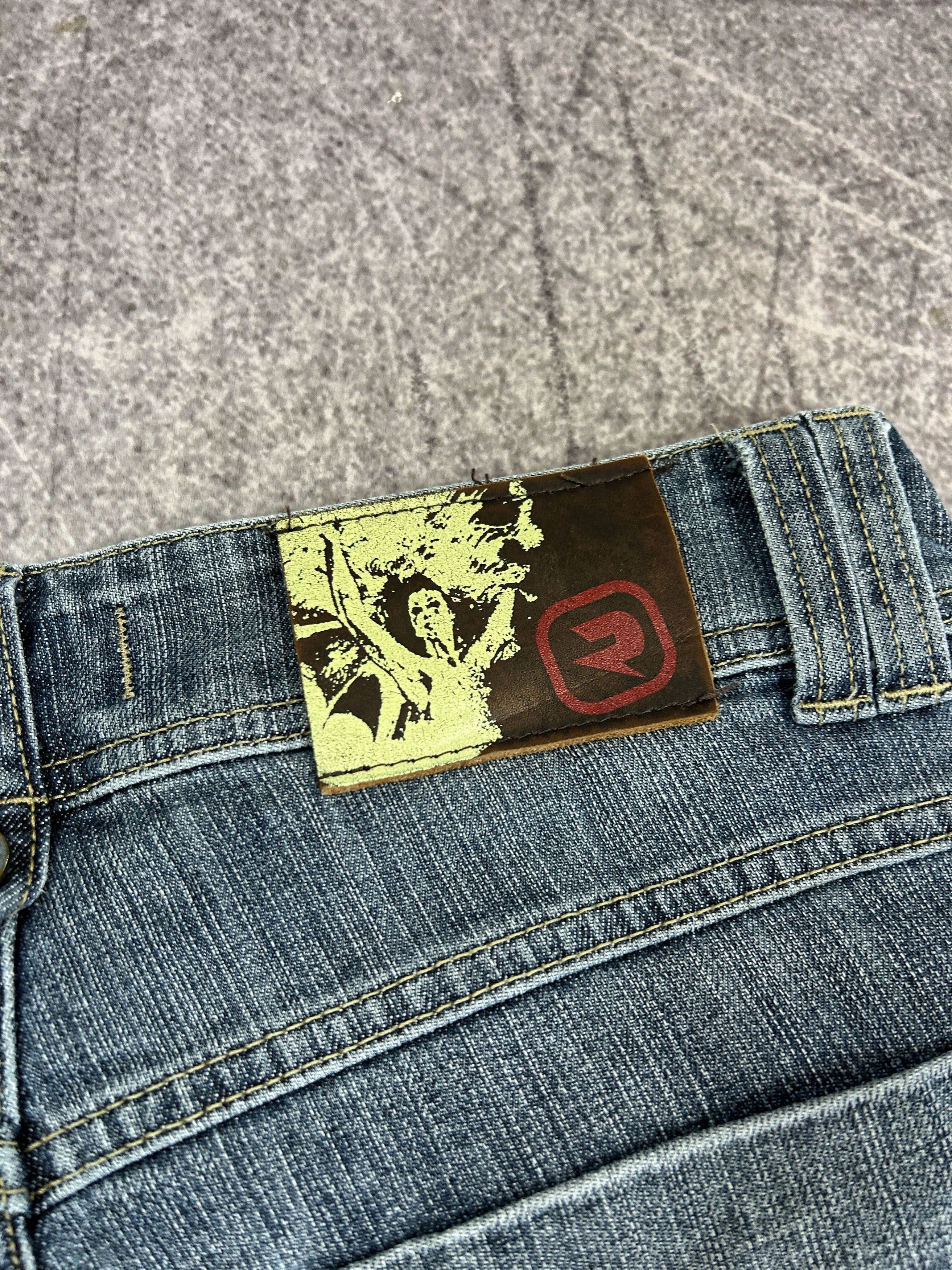 Vintage SO SICK 🥶 BALENCIAGA JNCO STYLE RAP BAGGY JEANS 90s Size US 30 / EU 46 - 7 Thumbnail
