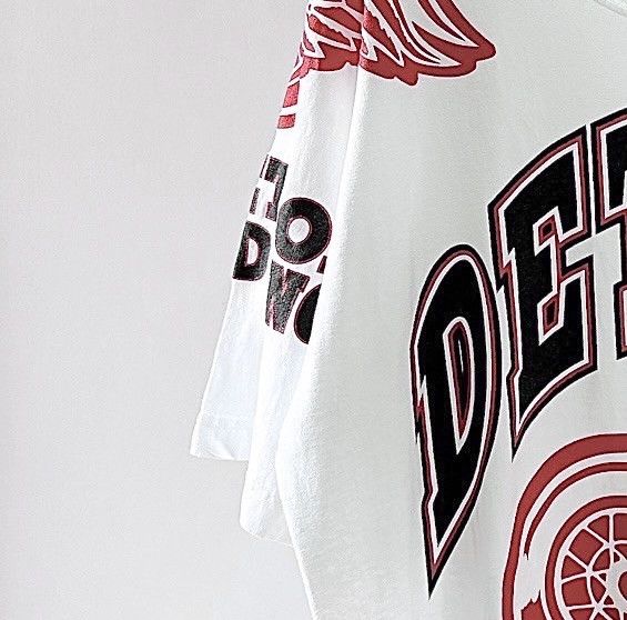 Apex One × Vintage 90s Detroit Red Wings NHL t-shirt/ XL Size US XL / EU 56 / 4 - 6 Thumbnail
