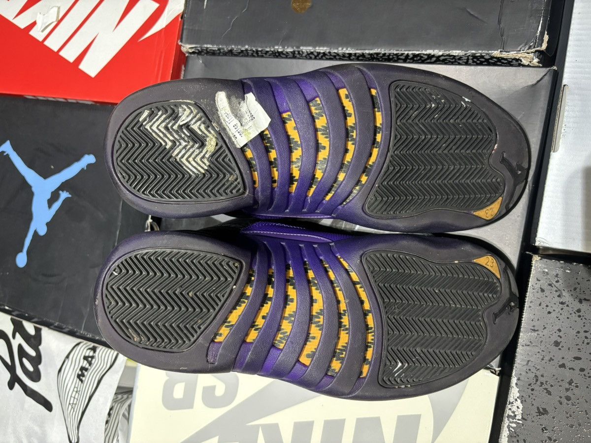 Jordan Brand Jordan 12 field purple no box replacement insoles Size US 9.5 / EU 42-43 - 4 Thumbnail
