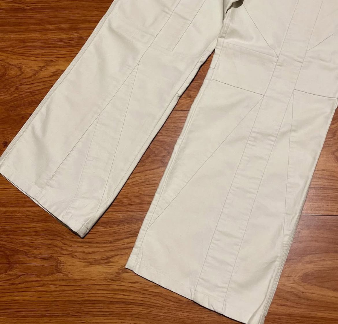 Issey Miyake 2000s Maiden Voyage x Cabane De Zucca Patchwork Pants Size US 34 / EU 50 - 4 Thumbnail