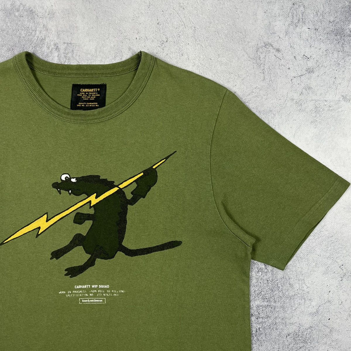 Carhartt Vintage Carhartt WIP opossum military tee 90’s Size US XS / EU 42 / 0 - 3 Thumbnail