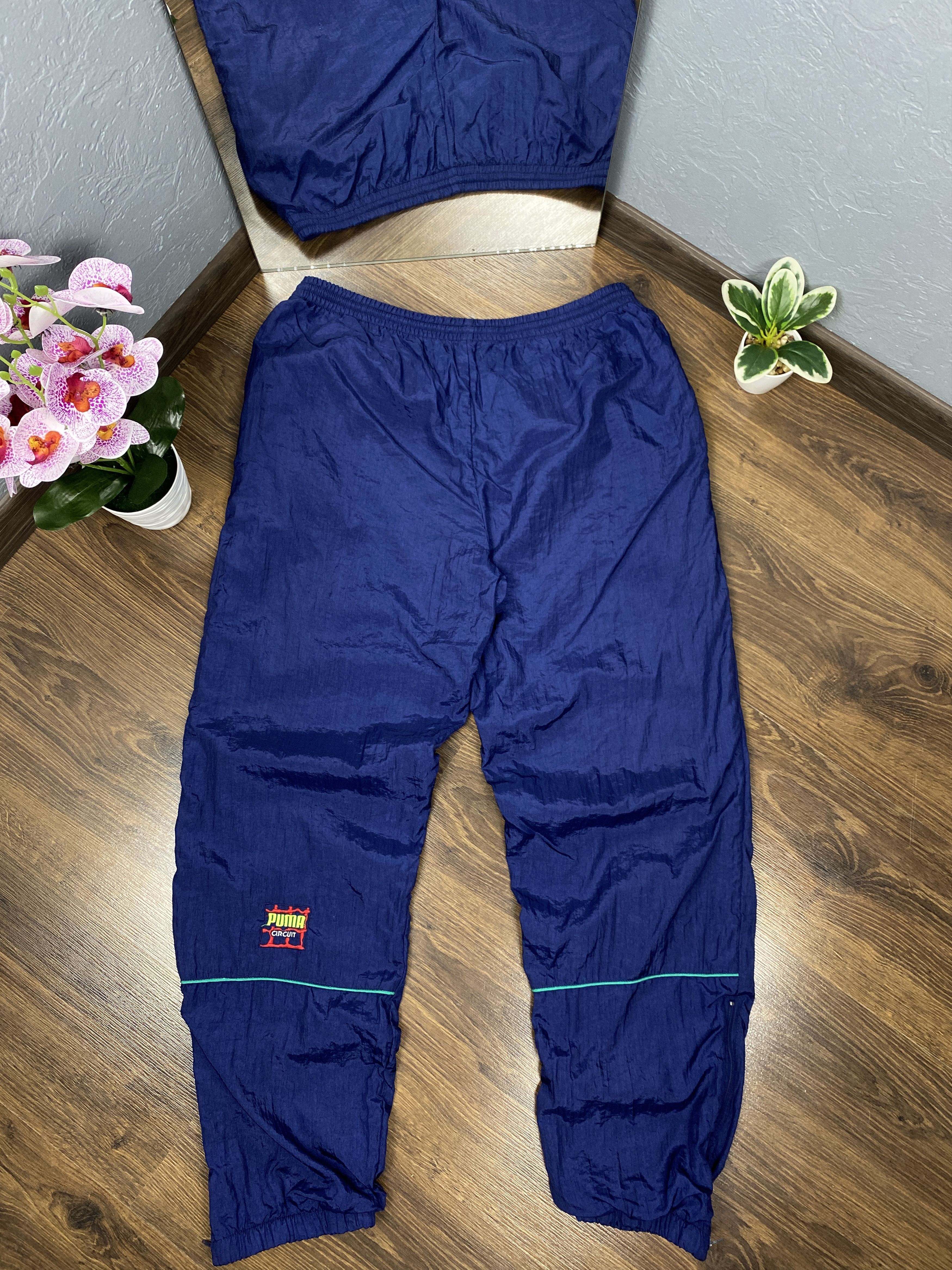 Puma Puma Circuit vintage baggy parachute nylon track pants y2k Size US 34 / EU 50 - 6 Thumbnail