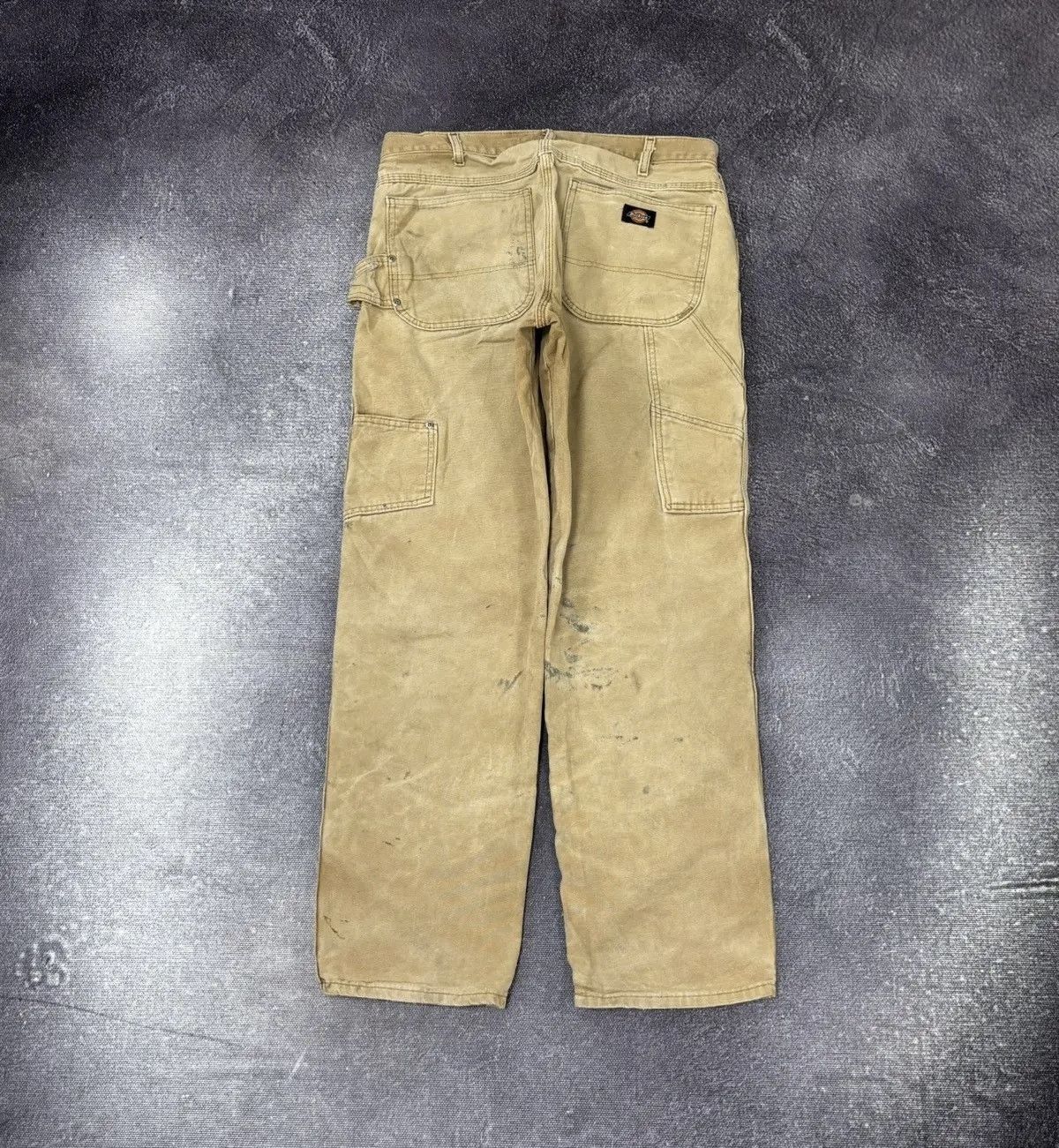 Dickies × Vintage Vintage Dickies Mustard Y2K American Hype Work Pants Size US 32 / EU 48 - 1 Thumbnail