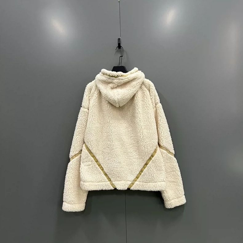 Greg Lauren greg laurenBeige fleece hoodie 2506-Nextarrow Size M / US 6-8 / IT 42-44 - 2 Thumbnail